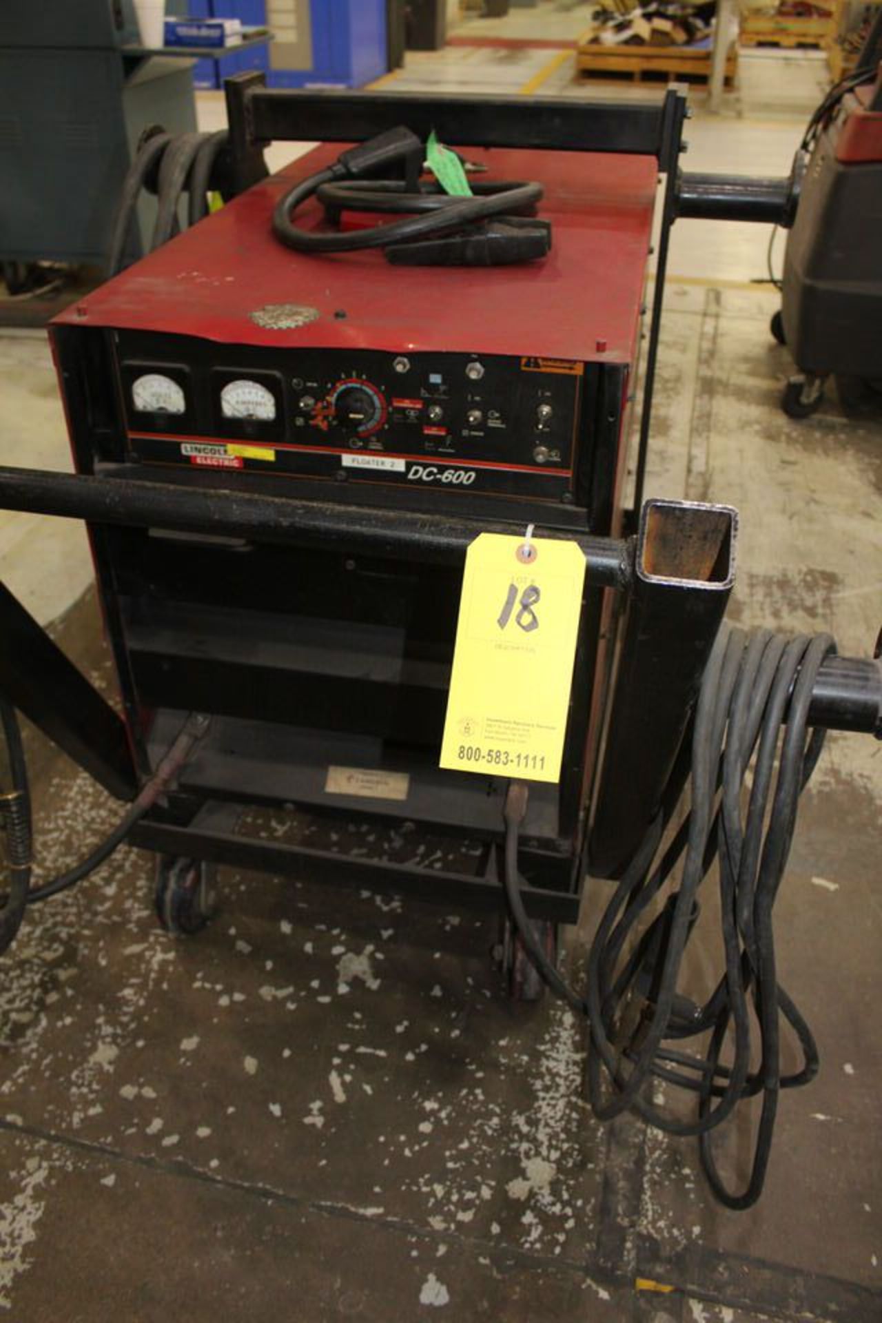 LINCOLN D600 WELDING POWER SOURCE, ASST#:278267