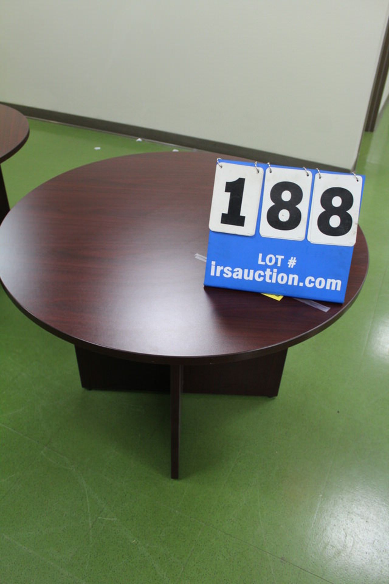 ROUND WOODEN TABLE