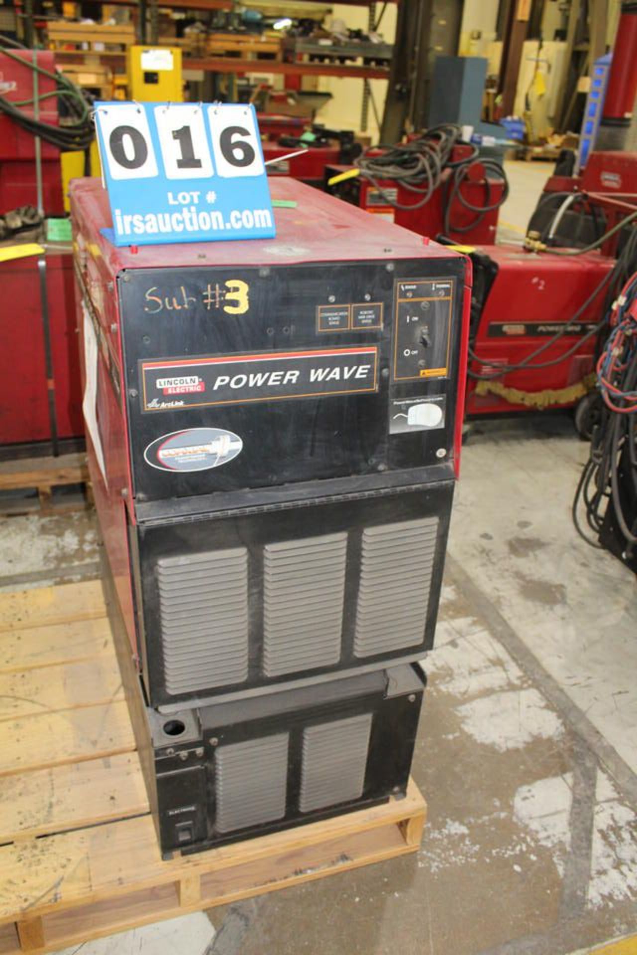 LINCOLN POWER WAVE A/C D/C 1000 WELDING POWER SOURCE