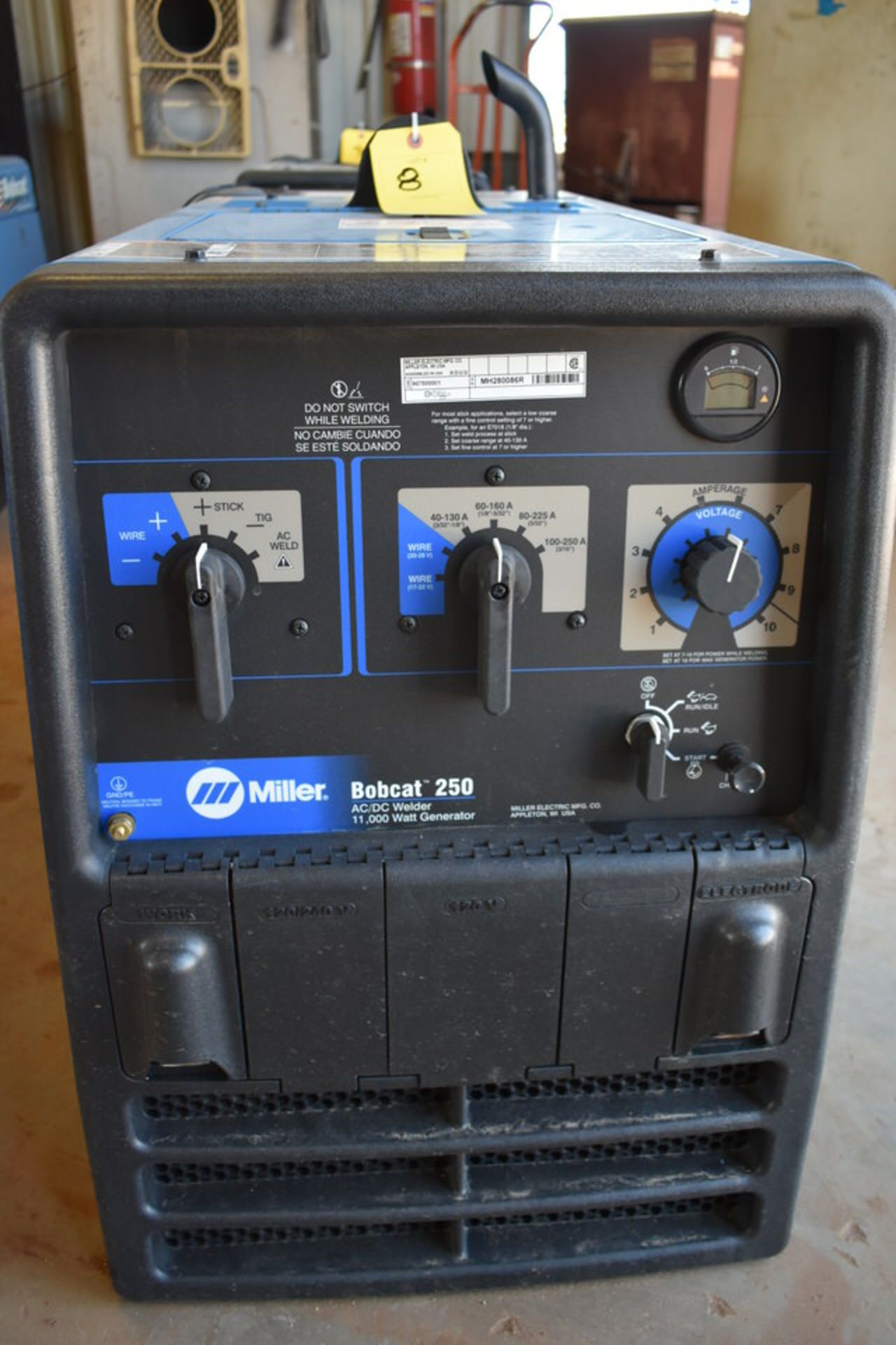 MILLER BOBCAT 250 AC/DC GAS WELDER, NO LEADS - Image 2 of 2