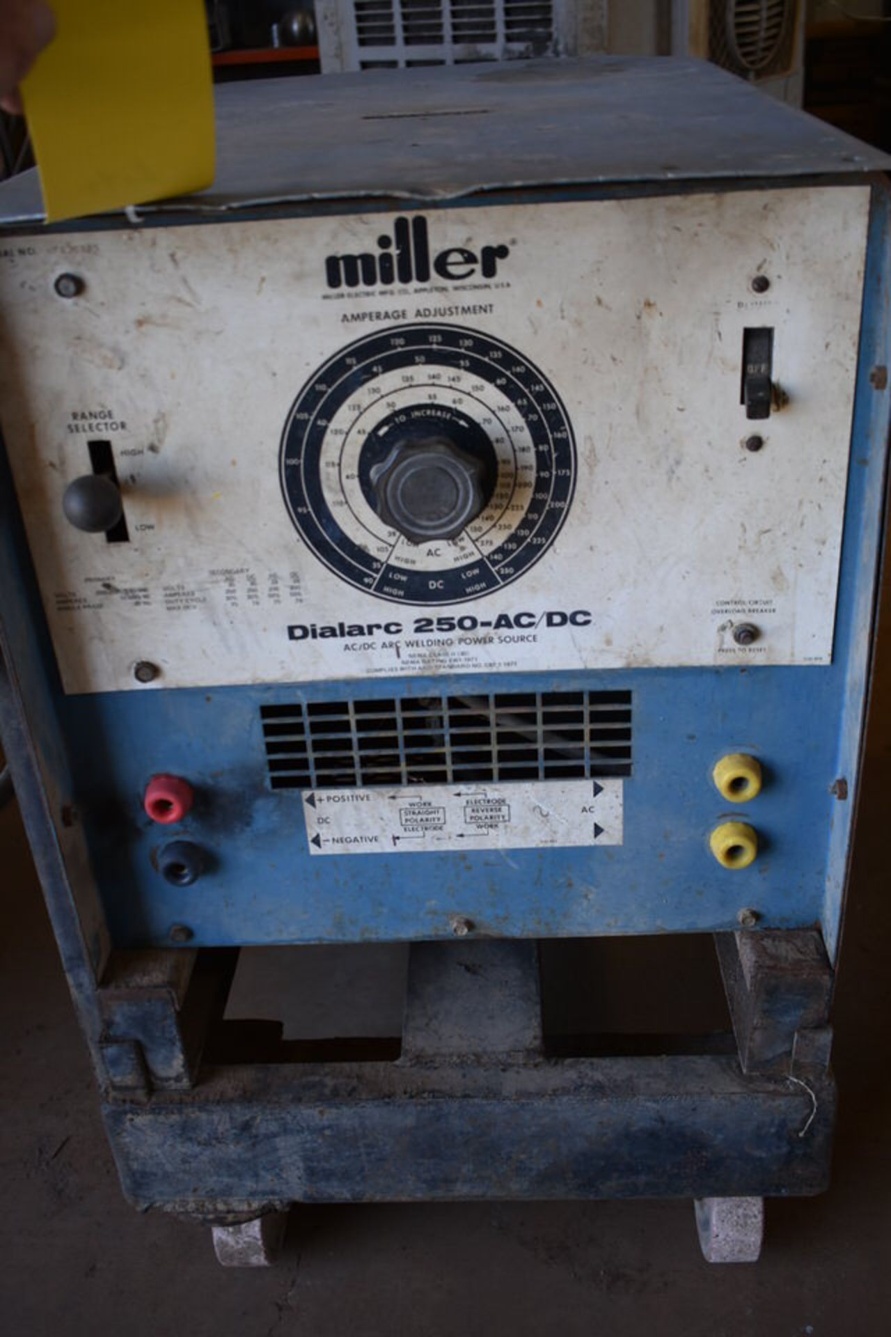 MILLER DIALARC 250 AC/DC, MILLER CP300, MILLER DIALARC HF WELDING POWERSOURCES - Image 2 of 4
