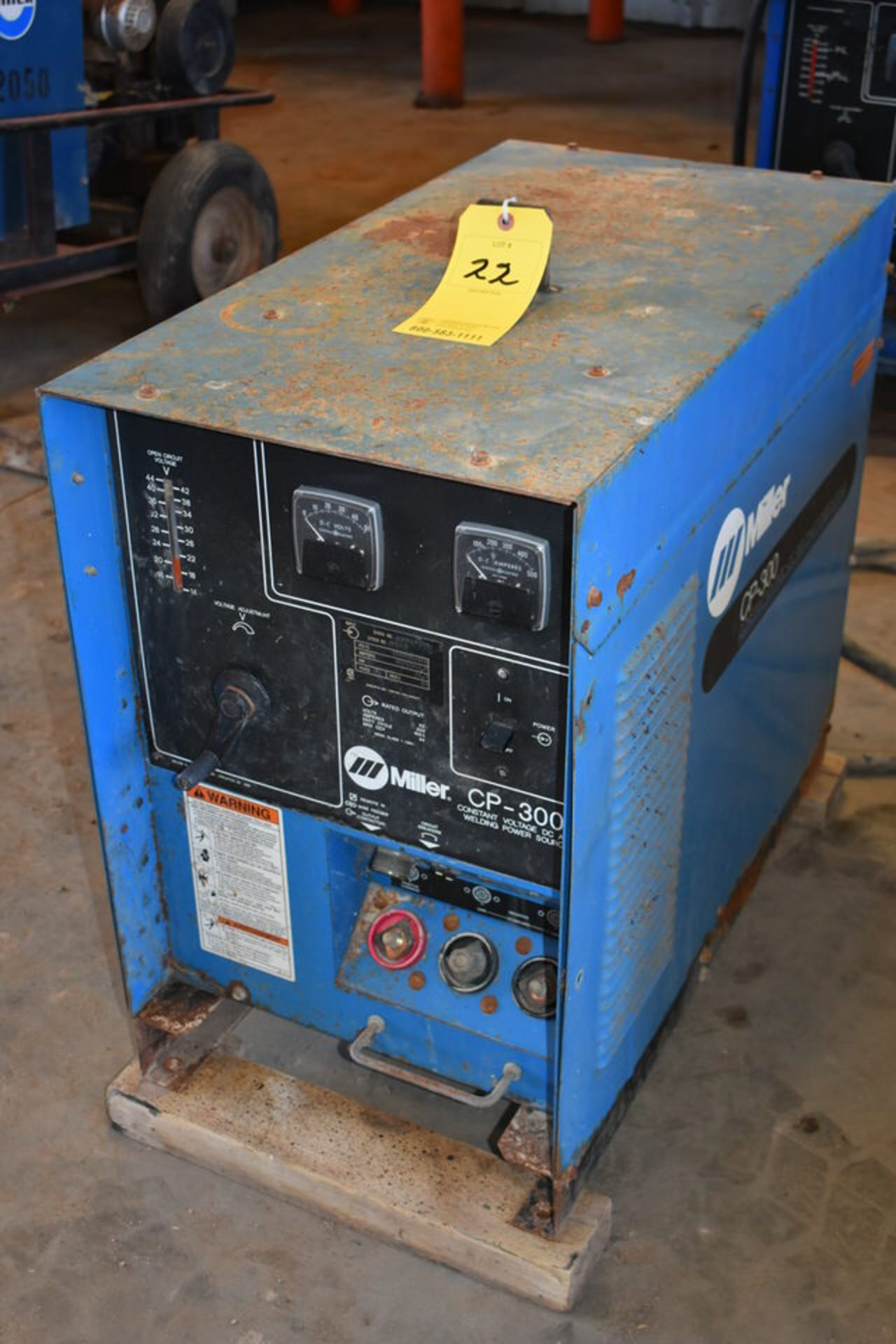 MILLER CP300 WELDING POWER SOURCE, NO LEADS