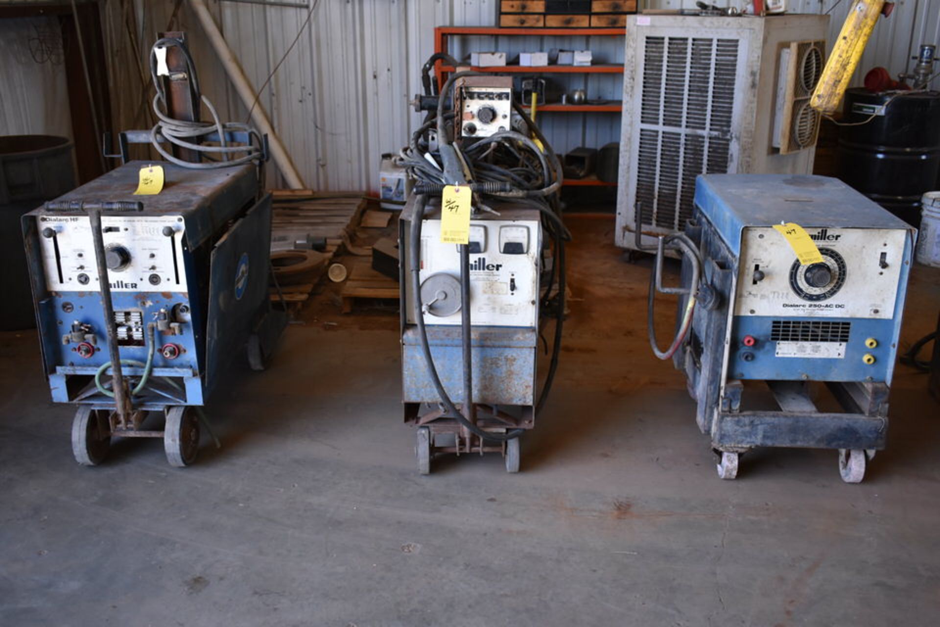 MILLER DIALARC 250 AC/DC, MILLER CP300, MILLER DIALARC HF WELDING POWERSOURCES