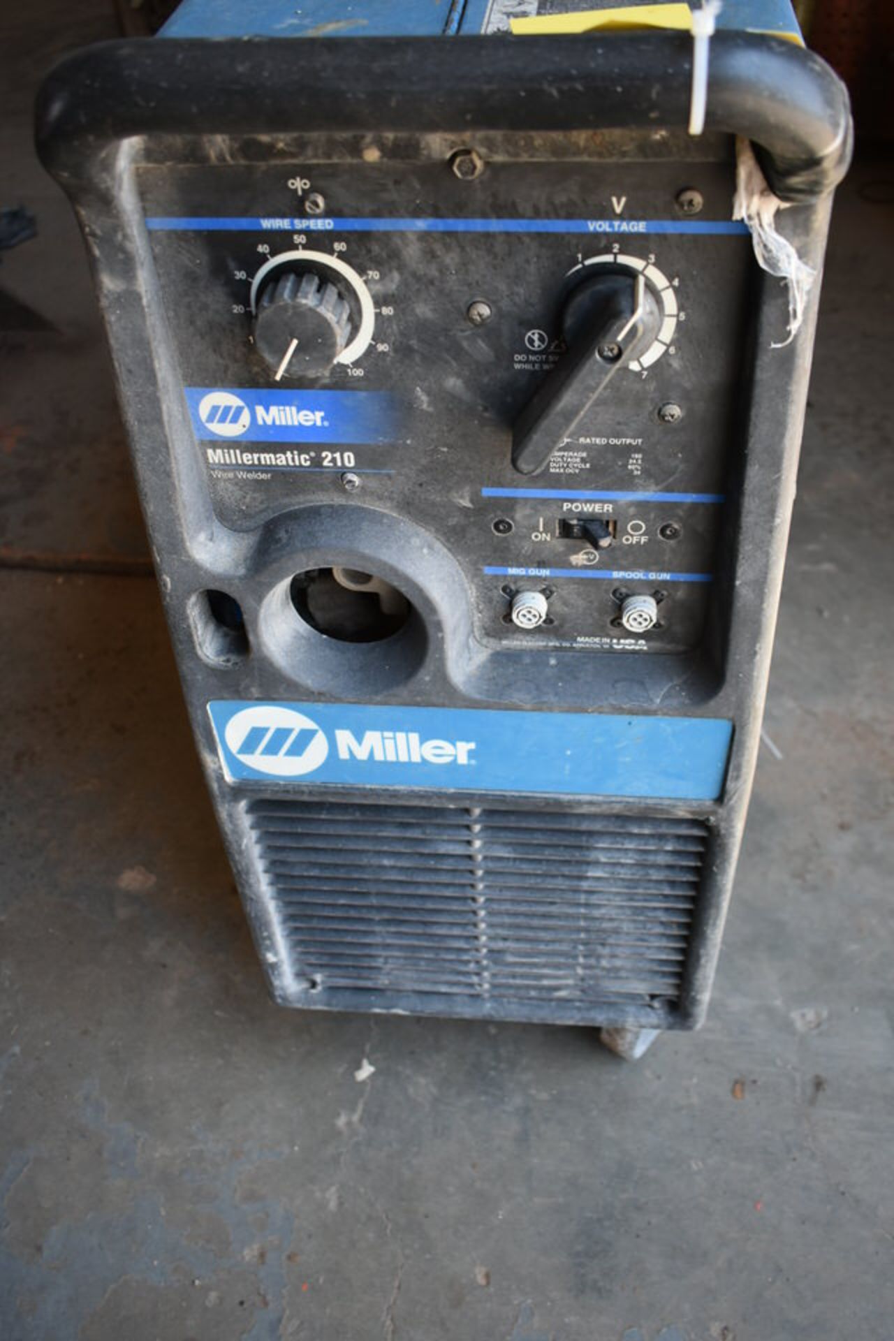 MILLER MATIC 210 WIRE WEDLER, NO LEADS - Image 2 of 2