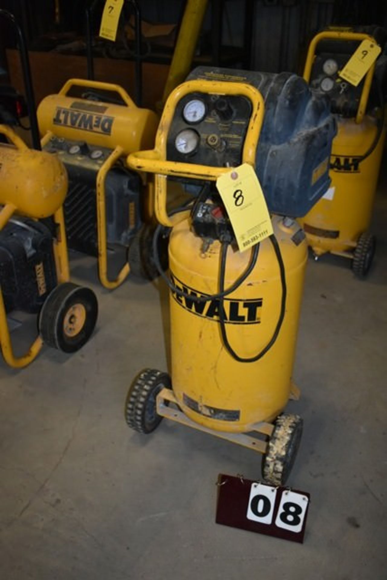 DEWALT AIR COMPRESSOR, 1.6 HP, 15 GAL