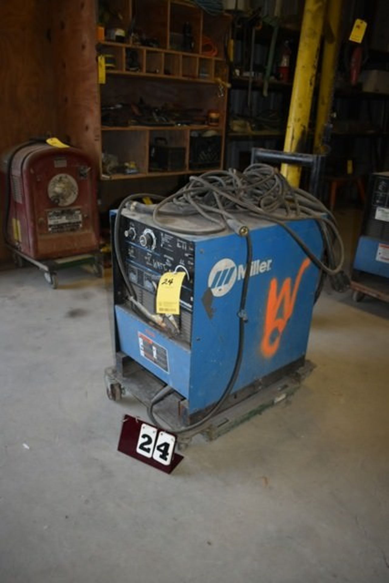 MILLER SHOP MASTER CC/CV AC/DC WELDING POWER SOURCE