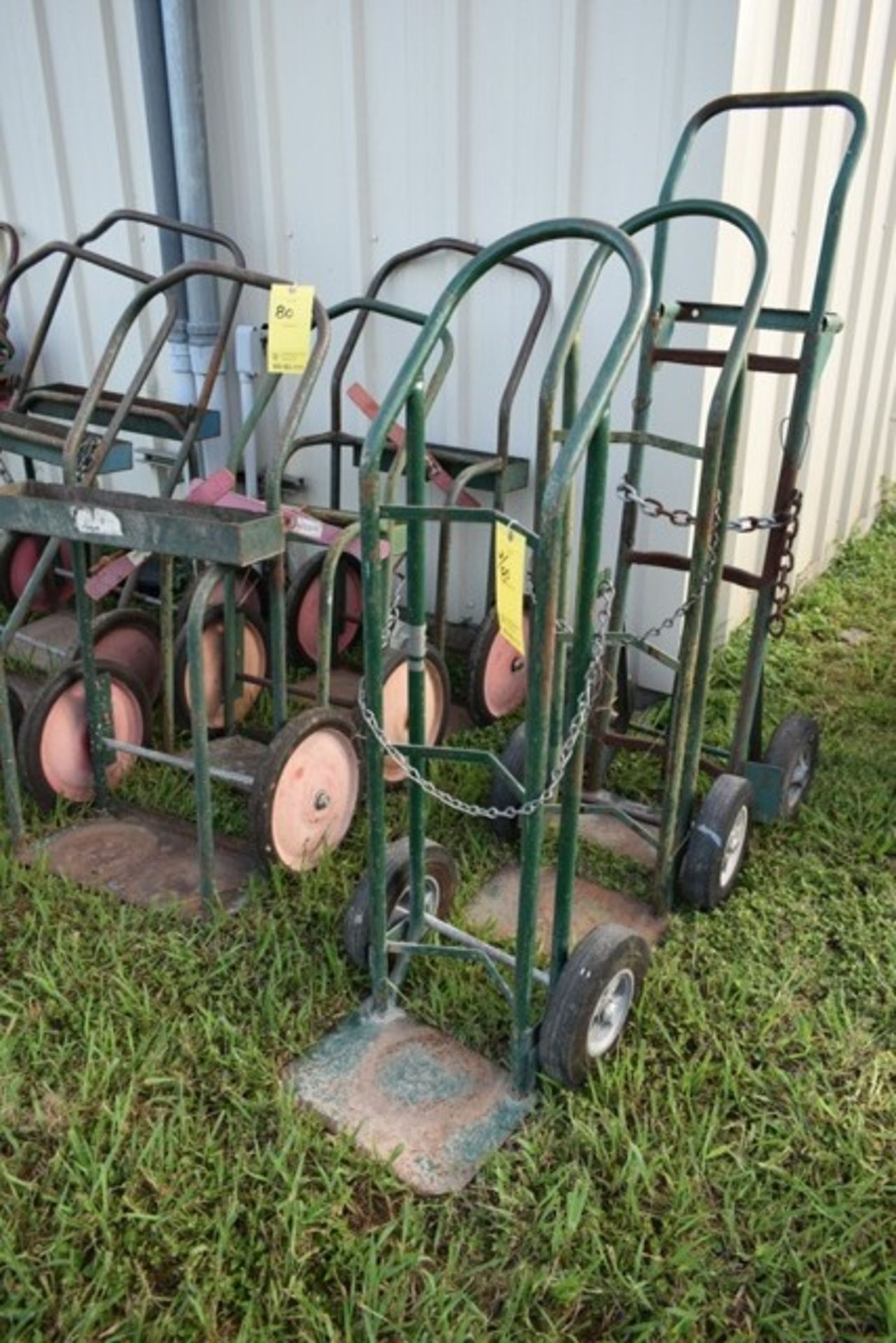 (3) OXY/ACETELENE CARTS & (3) BOTTLE CARTS - Image 2 of 2