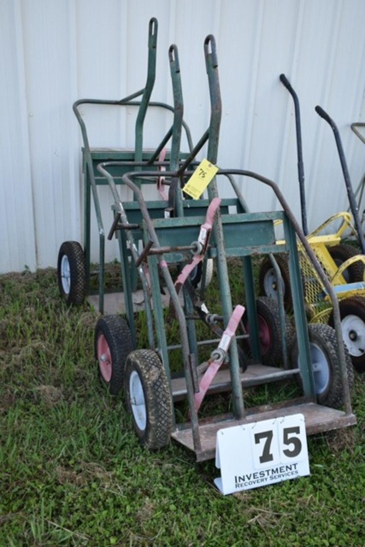 (3) OXYGEN/ ACETELENE CARTS