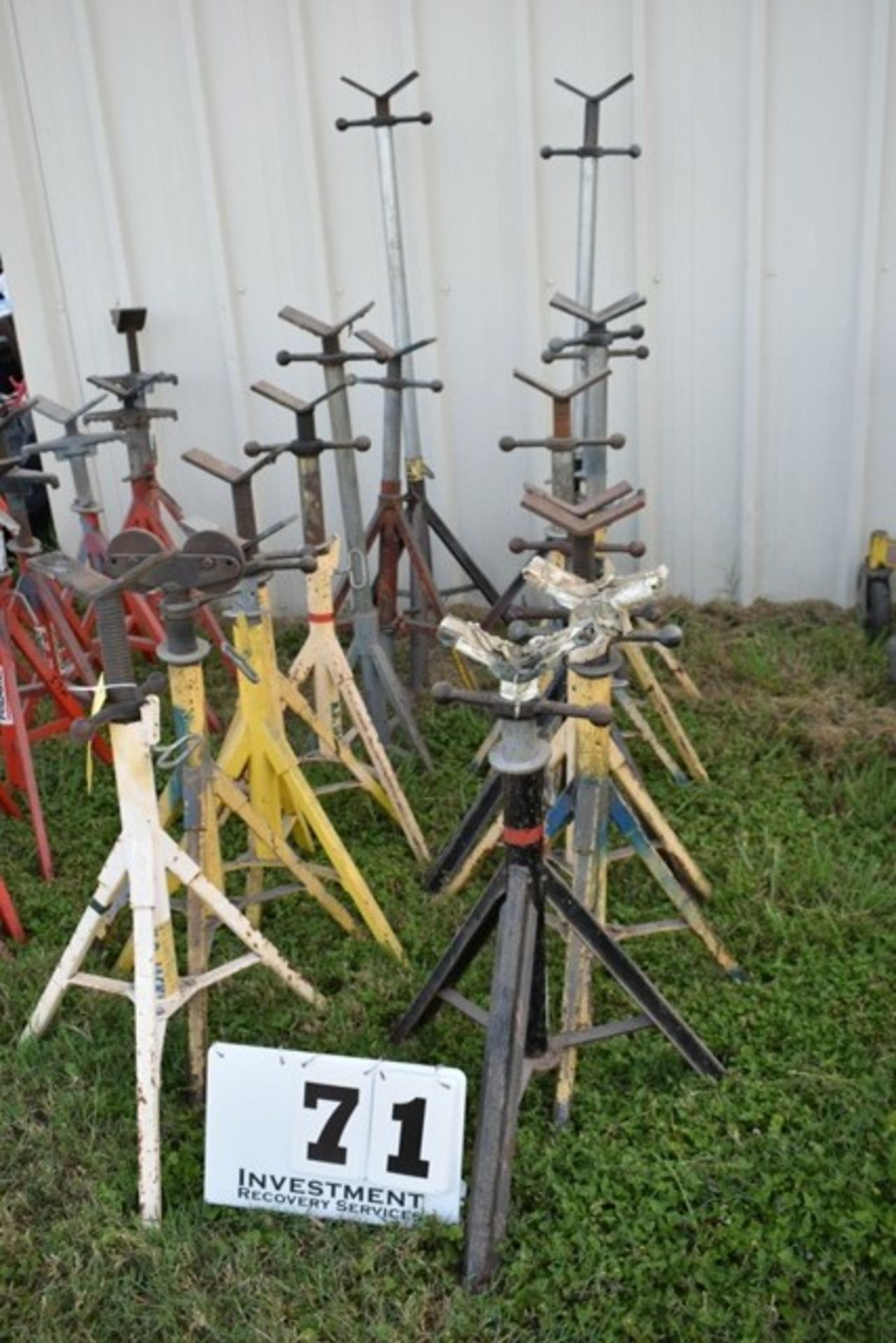 (16) ASSORT PIPE STANDS