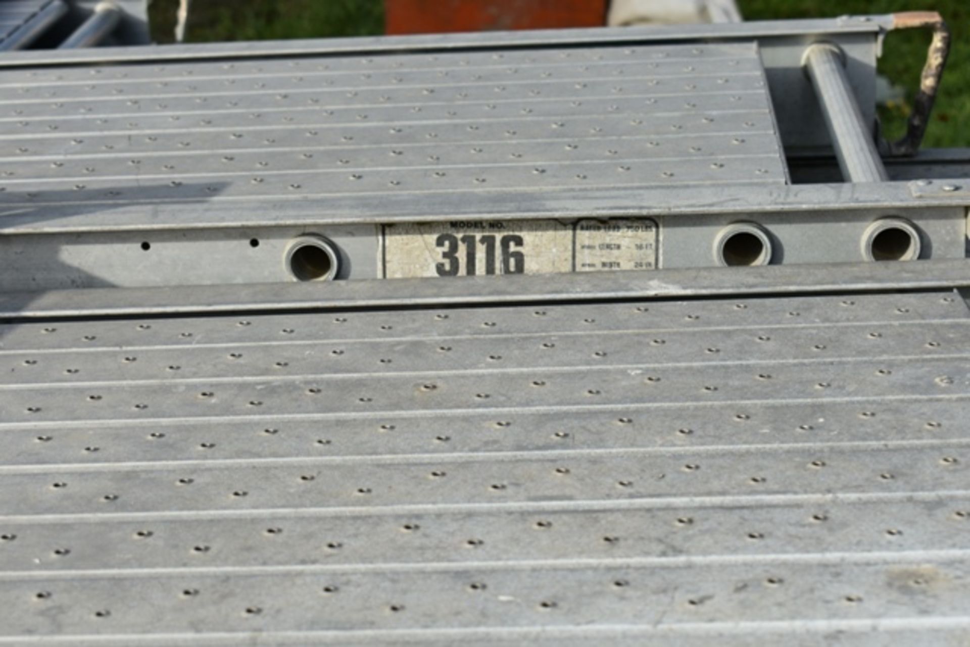 ALUMINUM SCAFFOLD BOARDS, (7) 12', (2) 14', (1) 24' - Image 6 of 6