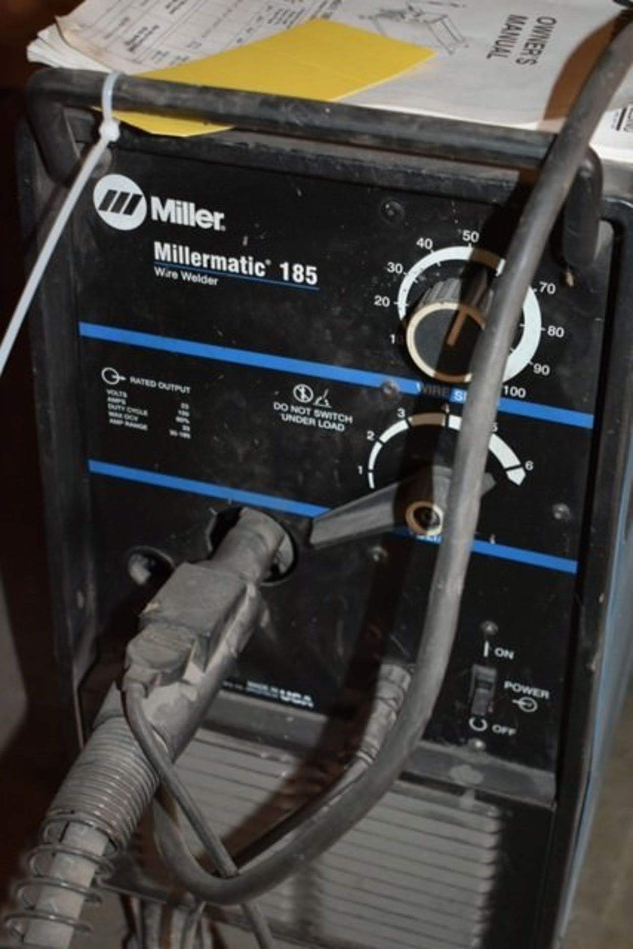 MILLER MILLERMATIC 185 WIRE WELDER - Image 2 of 2