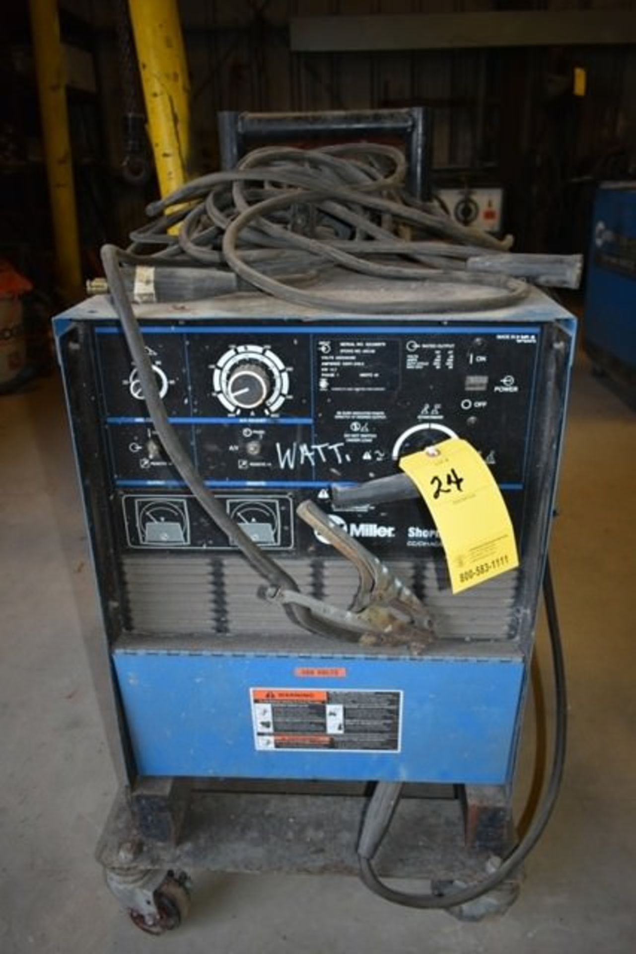 MILLER SHOP MASTER CC/CV AC/DC WELDING POWER SOURCE - Image 2 of 2