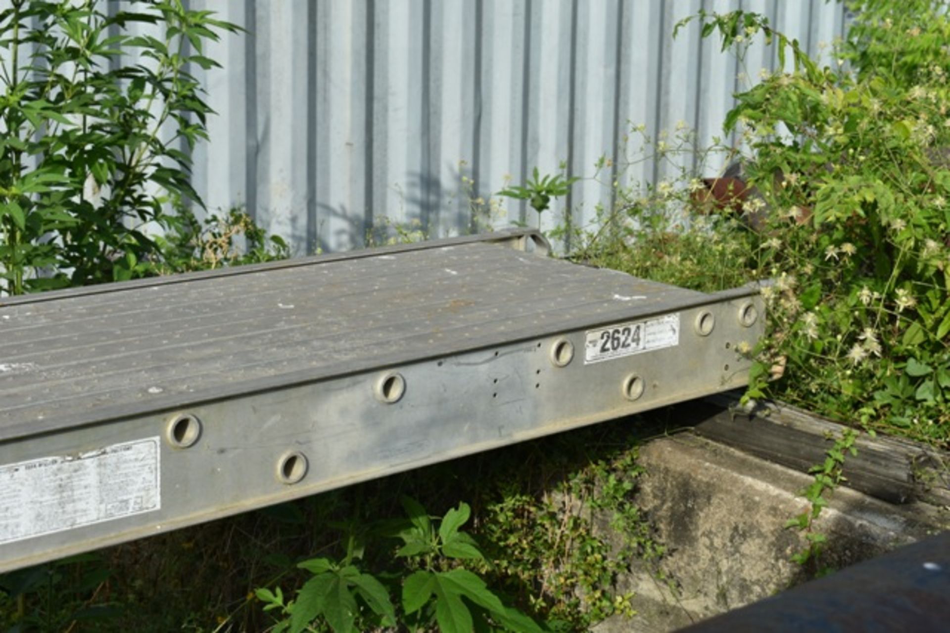 ALUMINUM SCAFFOLD BOARDS, (7) 12', (2) 14', (1) 24' - Image 4 of 6