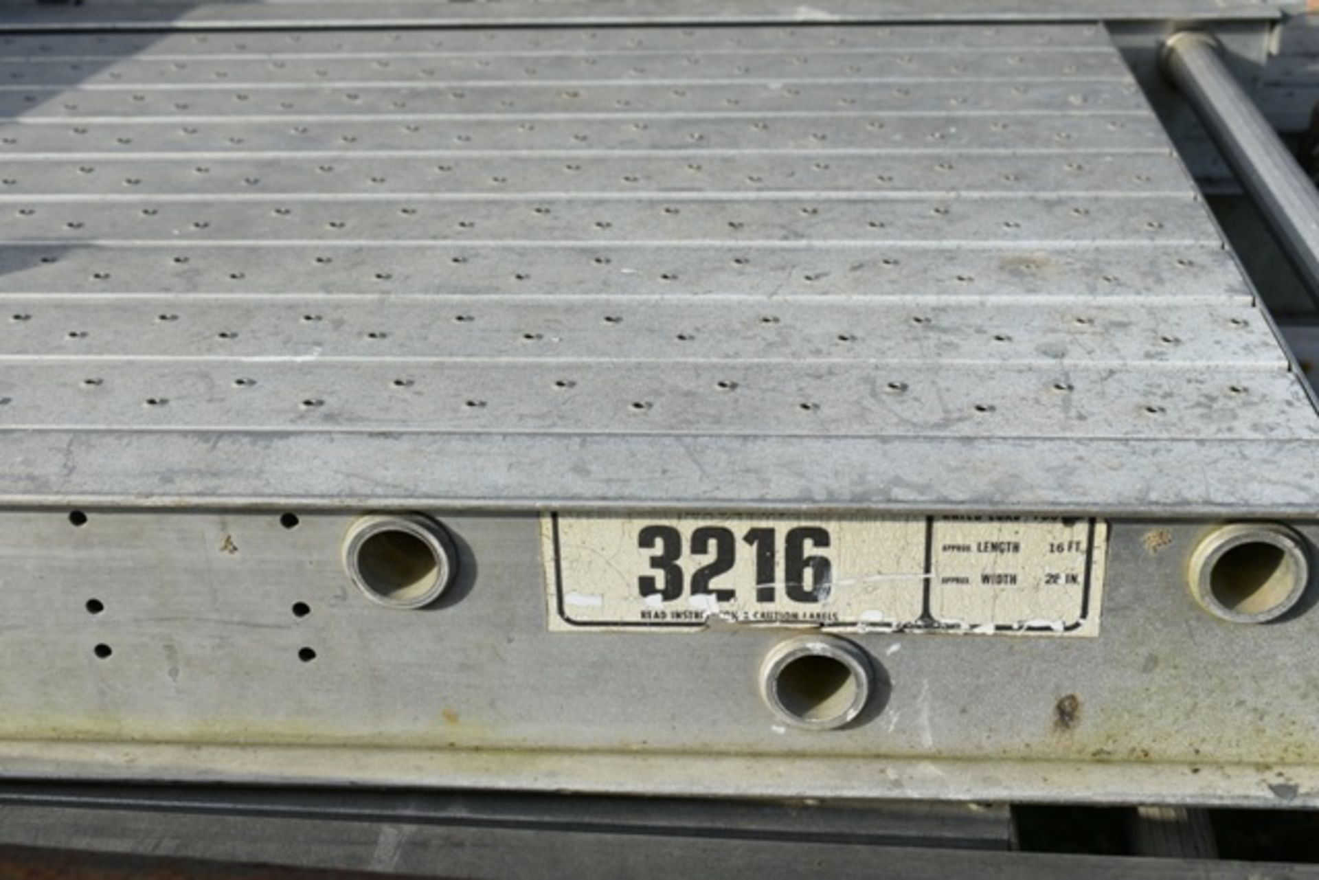 ALUMINUM SCAFFOLD BOARDS, (7) 12', (2) 14', (1) 24' - Image 5 of 6