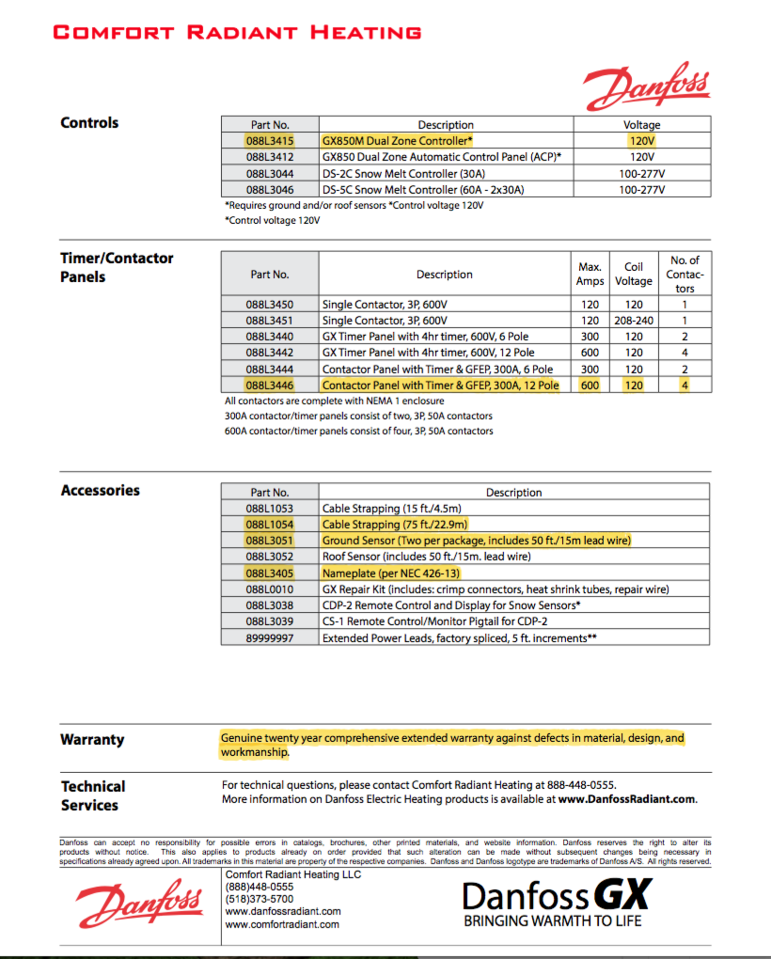 480V sidewalk heating elements/Mats. - Image 4 of 4