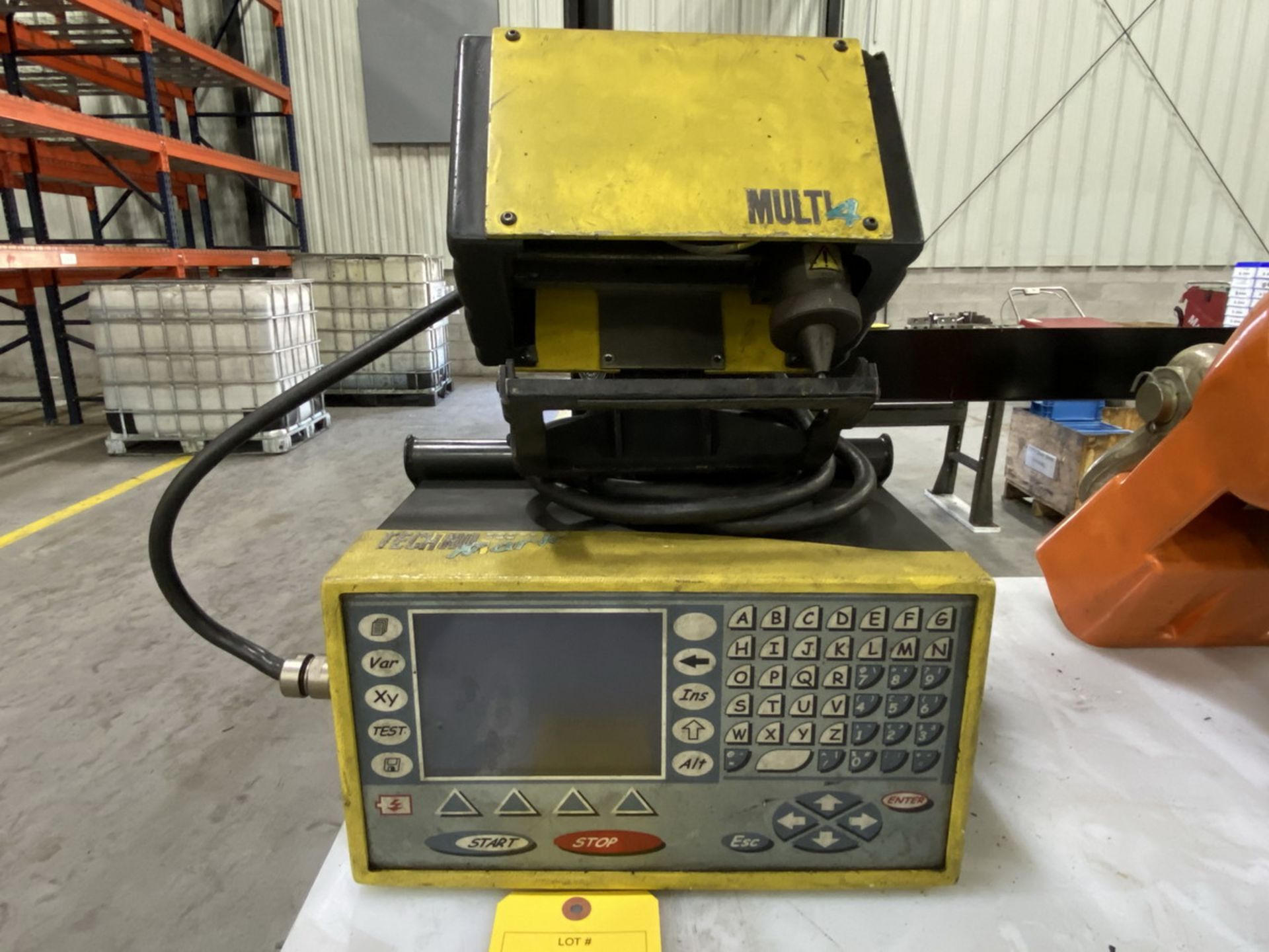 2007 Techno Mark Multi4-V2 Class 1, Portable Metal Spot Marker 90-240 V, 250 V.A, 50-60 Hz.