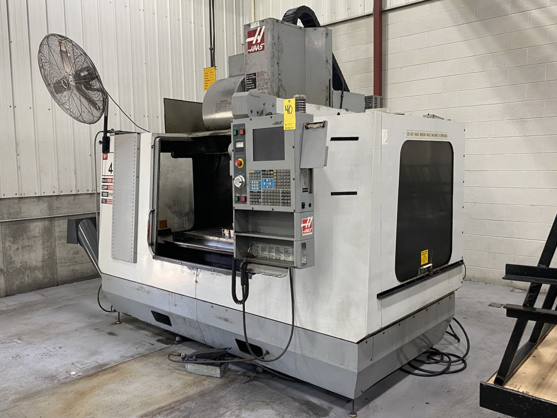 2004 HAAS VF-4B 4-Axis CNC Vertical Machining Center (X-Axis Travel 50"), (Y-Axis Travel 20"), (Z- - Image 2 of 15