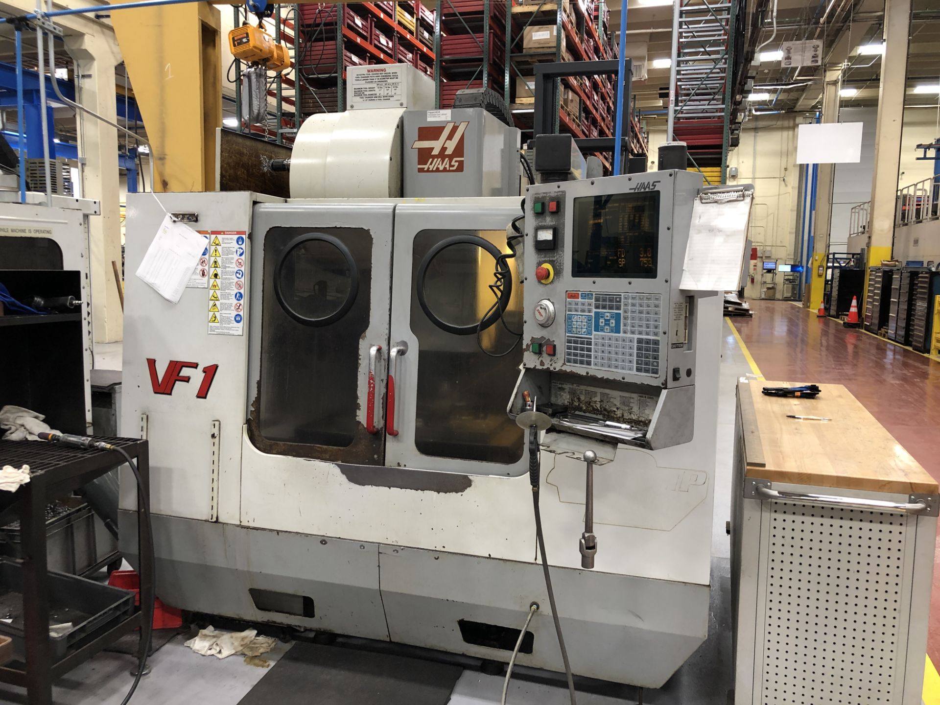 2001 Haas VF1B Vertical Milling Machine (LOCATED IN OKLAHOMA CITY, OK)