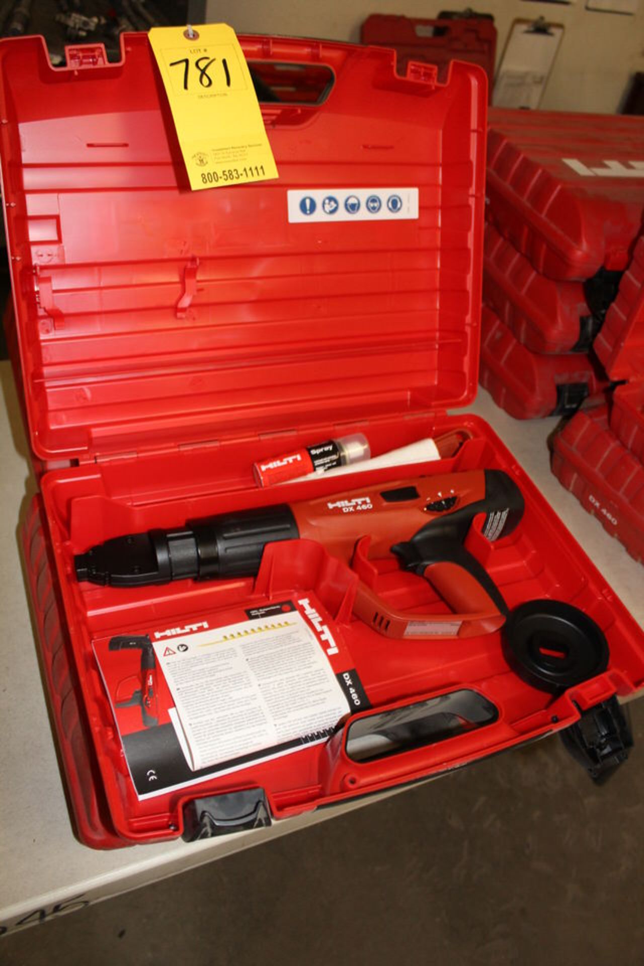 (4) HILTI DX450 SHOP GUNS