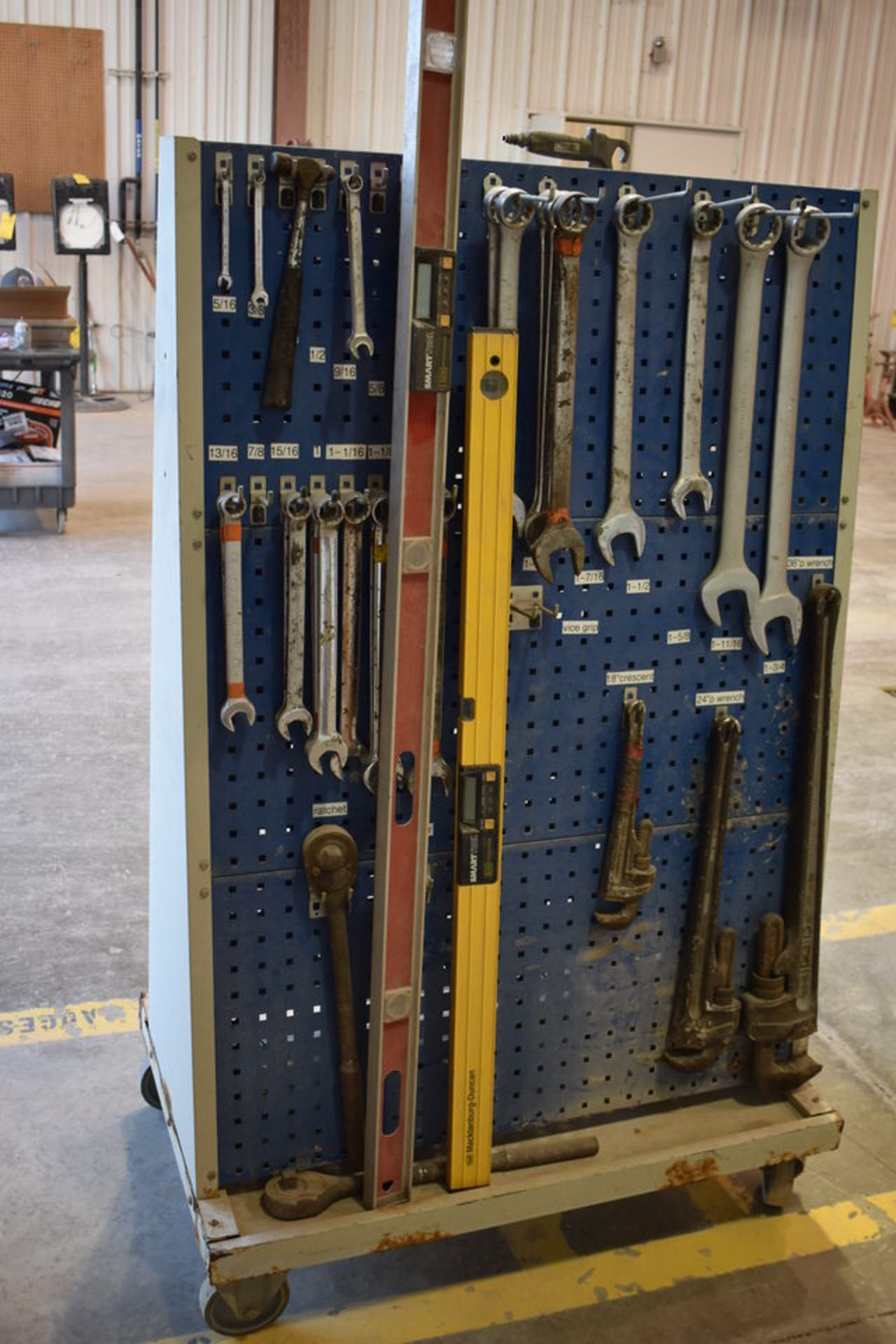 A-FRAME PORTABLE RACK W/ FLEX-A-TOLIC GASKETS, & ASSORT TOOLS - Image 2 of 2