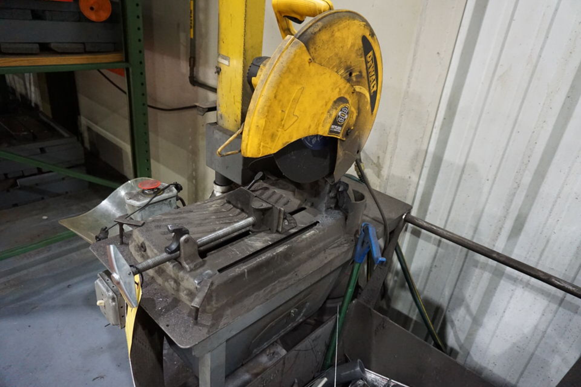 DEWALT ABRASIVE CHOP SAW 14" W/ STAND - Image 2 of 2