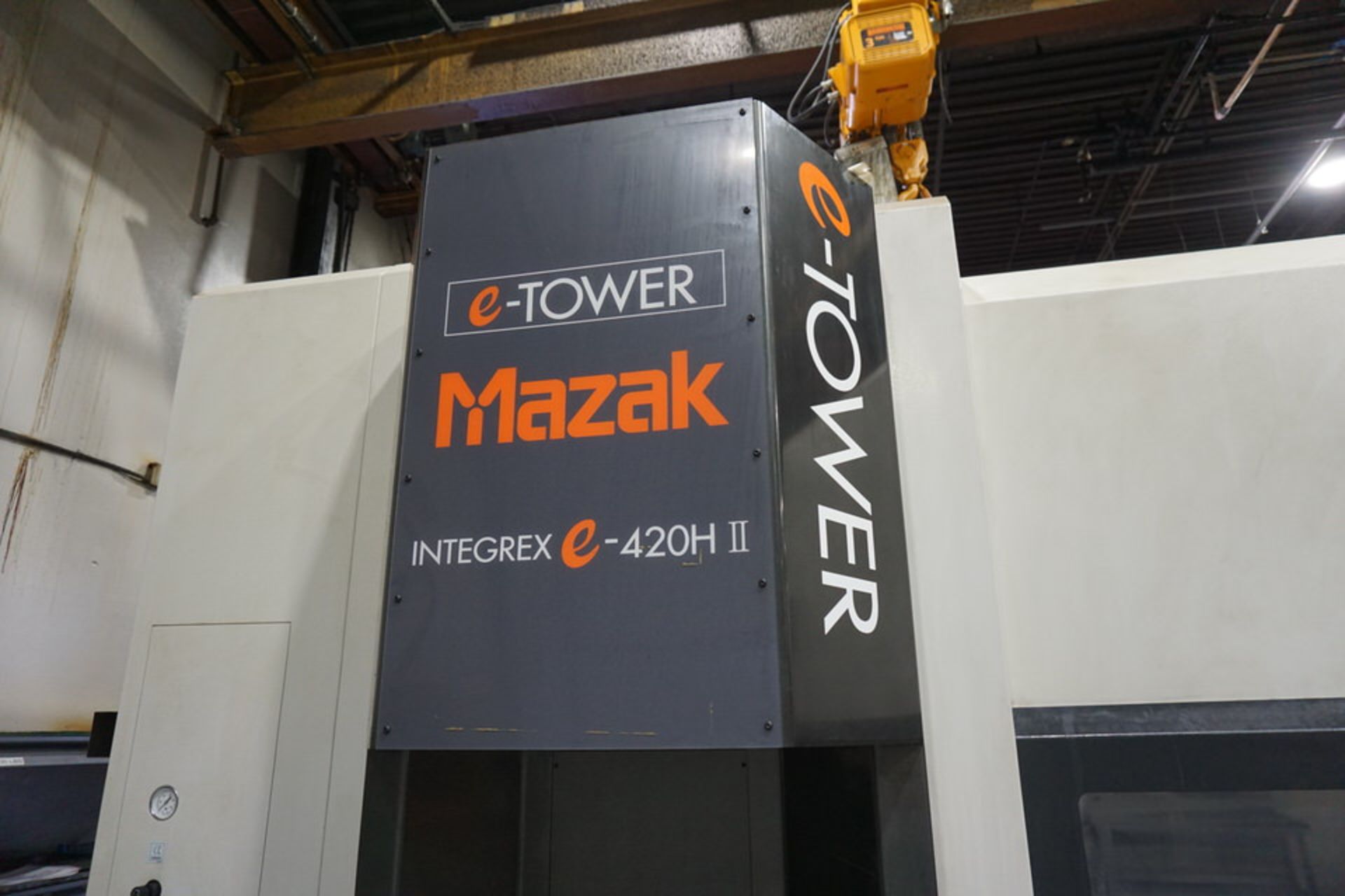 2008 MAZAK INTEGREX E-420 H II E TOWER CNC LATHE W/ MAZATROL MATRIX WC 2500 CTRL - Image 4 of 19