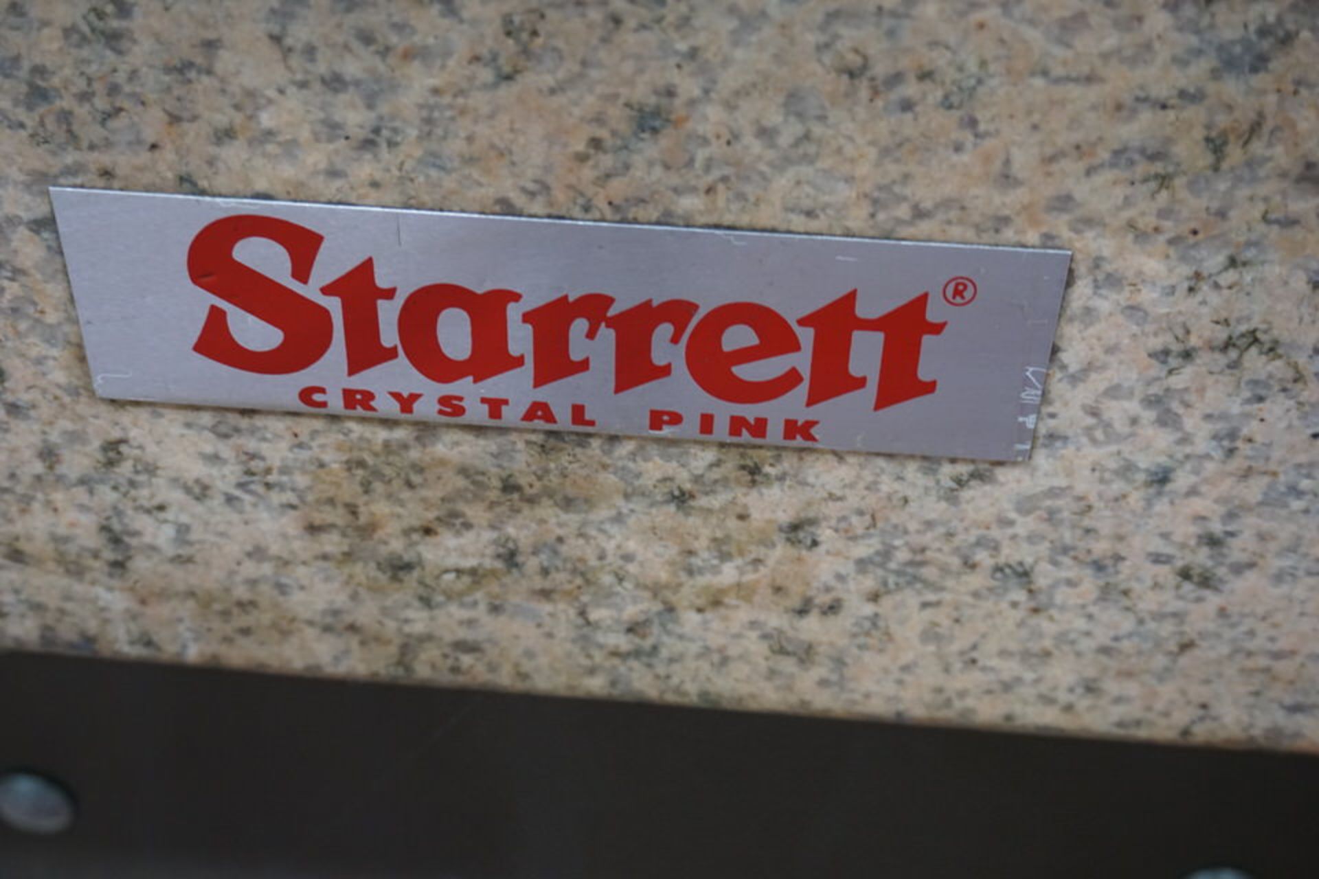 STARRETT SURFACE PLATE, APPROX 36" X 36" X 6" THICK - Image 2 of 2