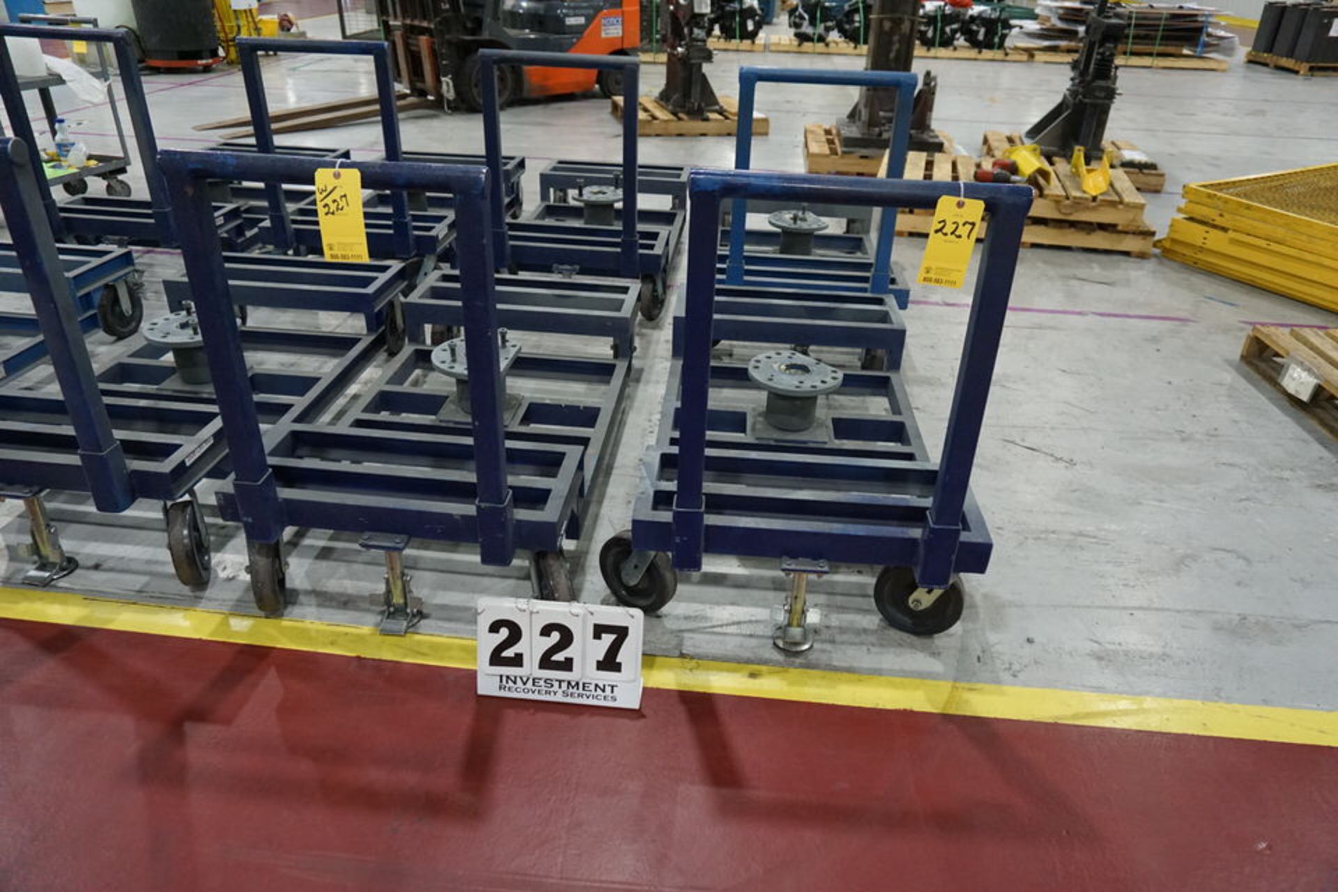 (4) HEAVY DUTY SPECAIL SERVICE CARTS