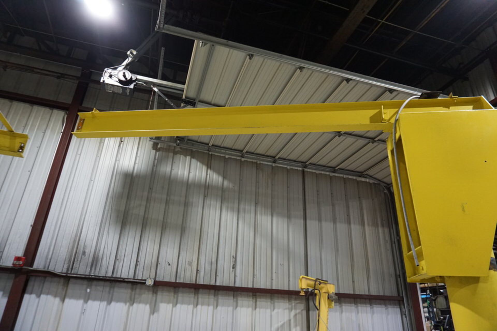 CABELL - HOWE JIB CRANE, 1/2 TON CAP, NO HOIST, APPROX 12' ARM, 10 1/2' TALL - Image 3 of 3