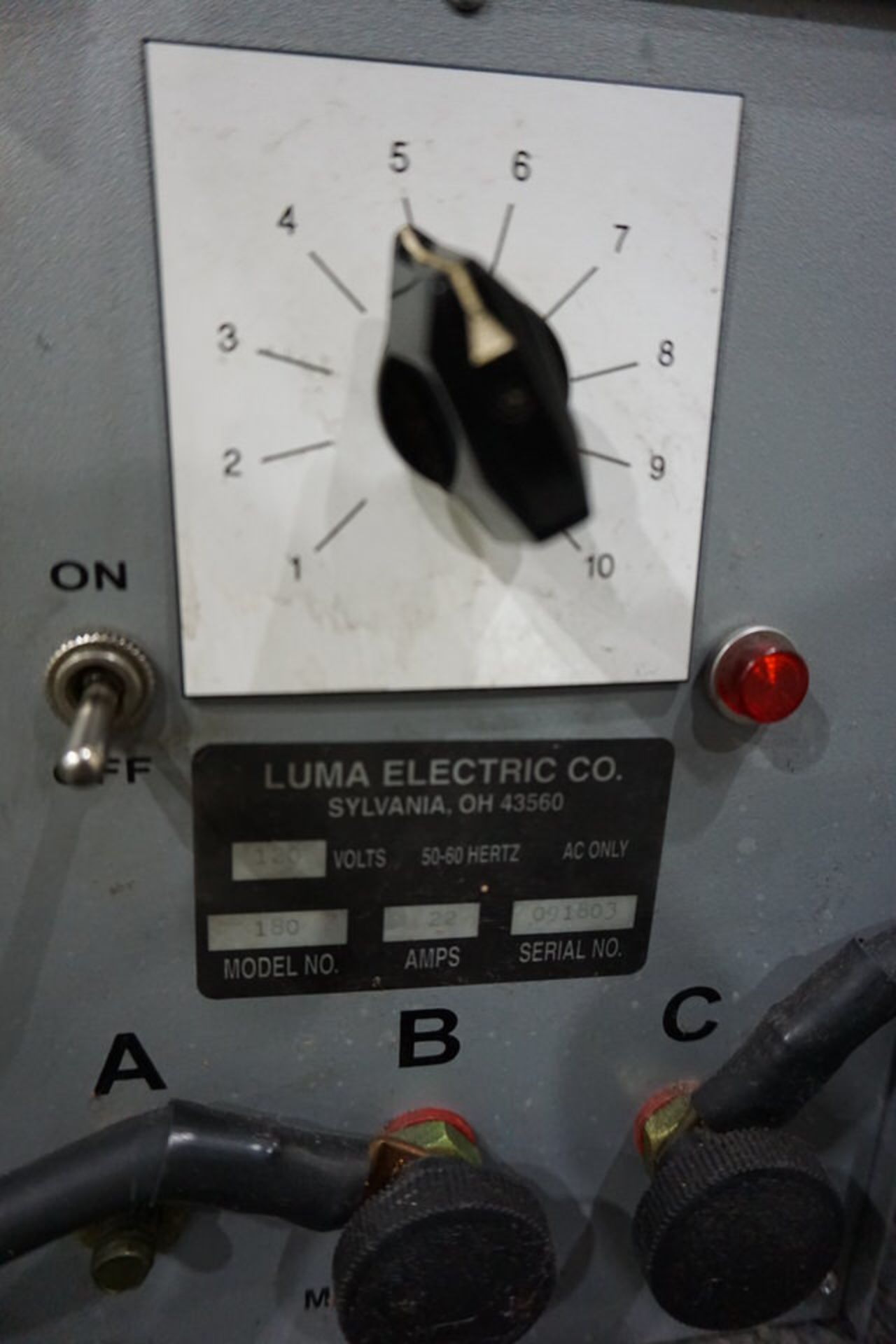 LUMA ELEC PARTS ETCHER MDL 180 - Image 2 of 2
