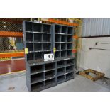 (2) SECTIONS METAL SHELVING