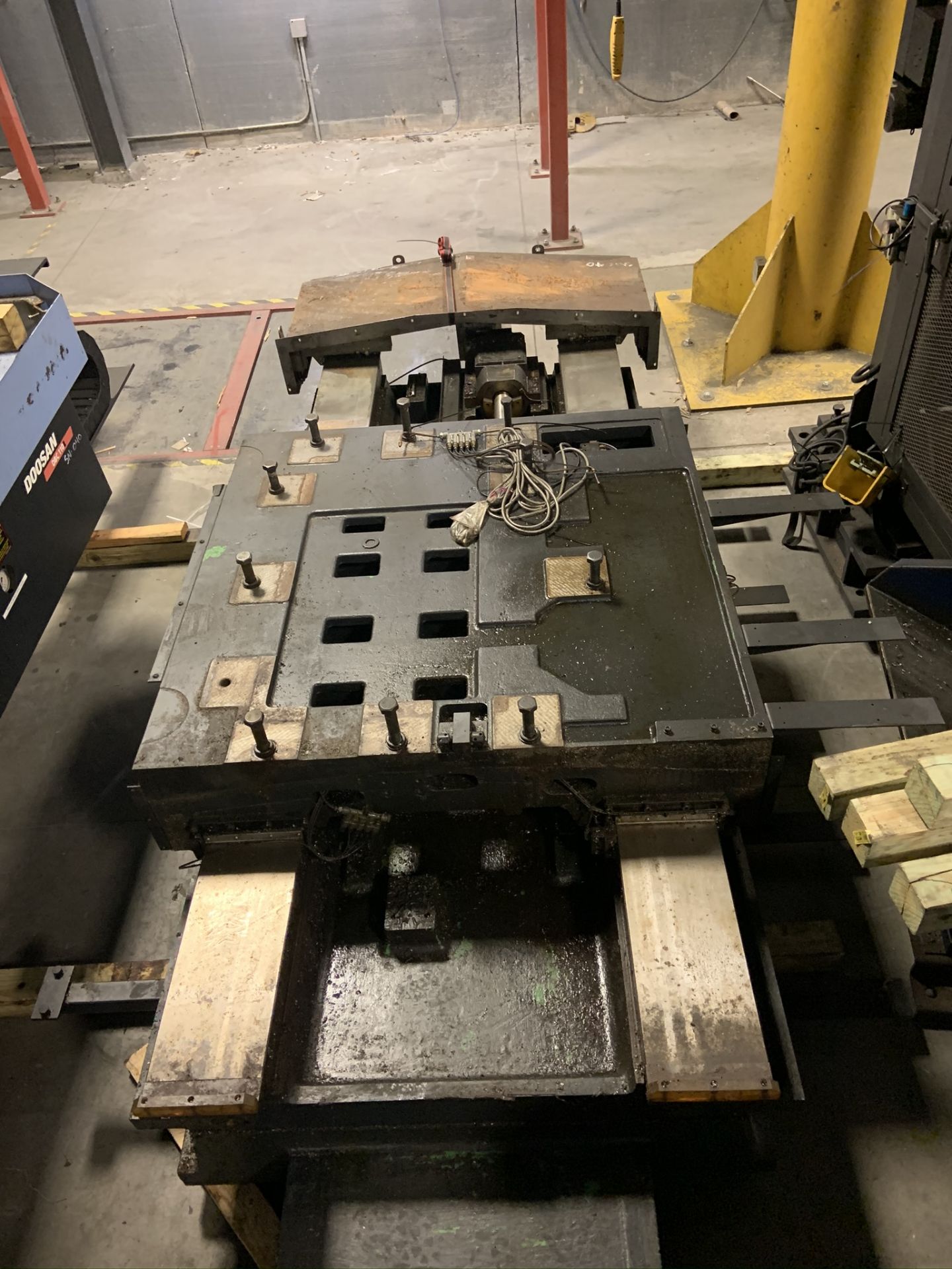 2014 DOOSAN DB0110S HORIZONTAL BORING & MILLING MACHINE, (CURRENTLY DISASSEMBLED & LOCATED IN OKC) - Image 5 of 12