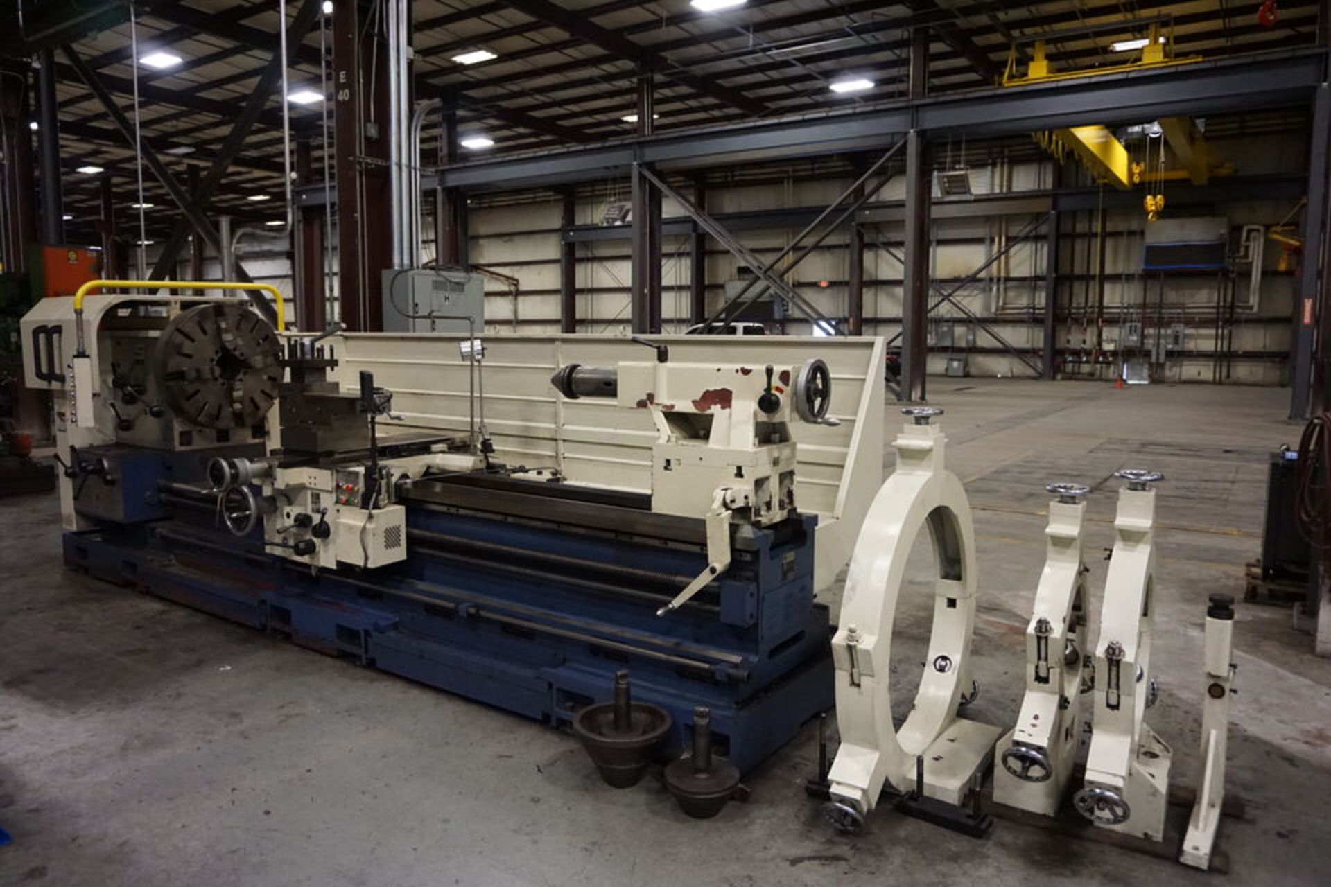 SUMMIT 42-6X120 LATHE, W/ (3) STEADY REST, (1) FOLLOW REST, (3) LIVE CENTERS, TAILSTOCK - Image 10 of 14