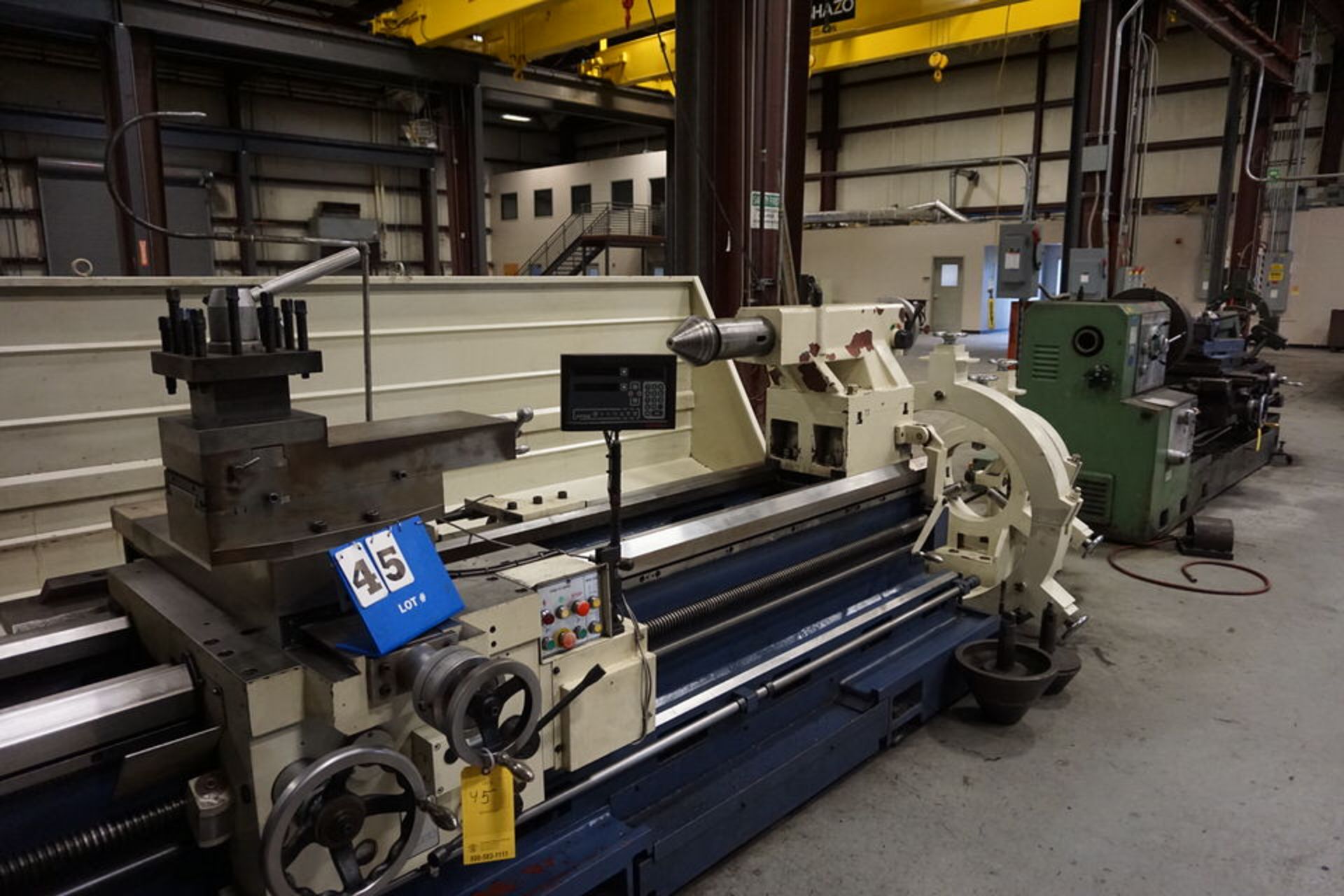 SUMMIT 42-6X120 LATHE, W/ (3) STEADY REST, (1) FOLLOW REST, (3) LIVE CENTERS, TAILSTOCK - Image 4 of 14