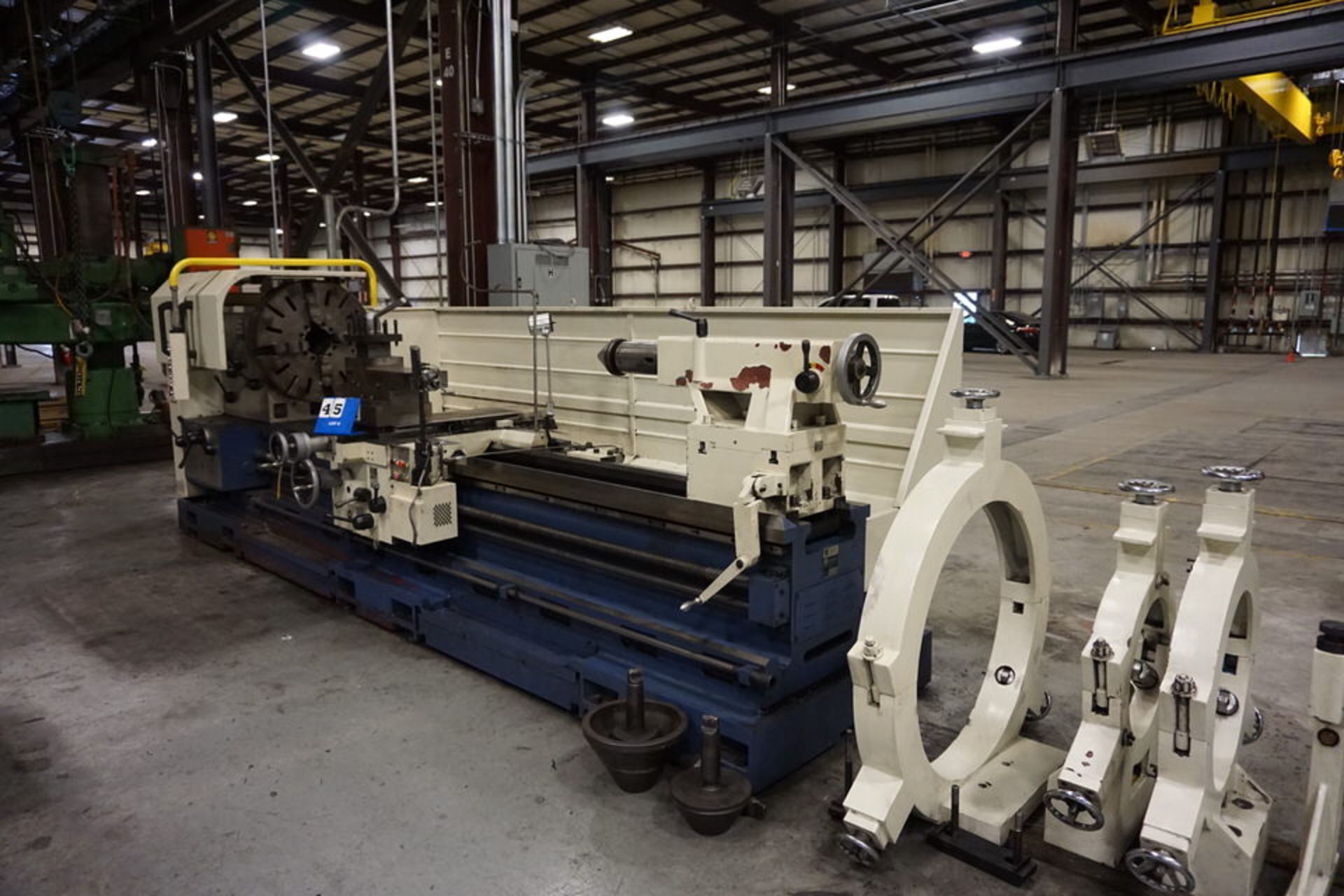 SUMMIT 42-6X120 LATHE, W/ (3) STEADY REST, (1) FOLLOW REST, (3) LIVE CENTERS, TAILSTOCK