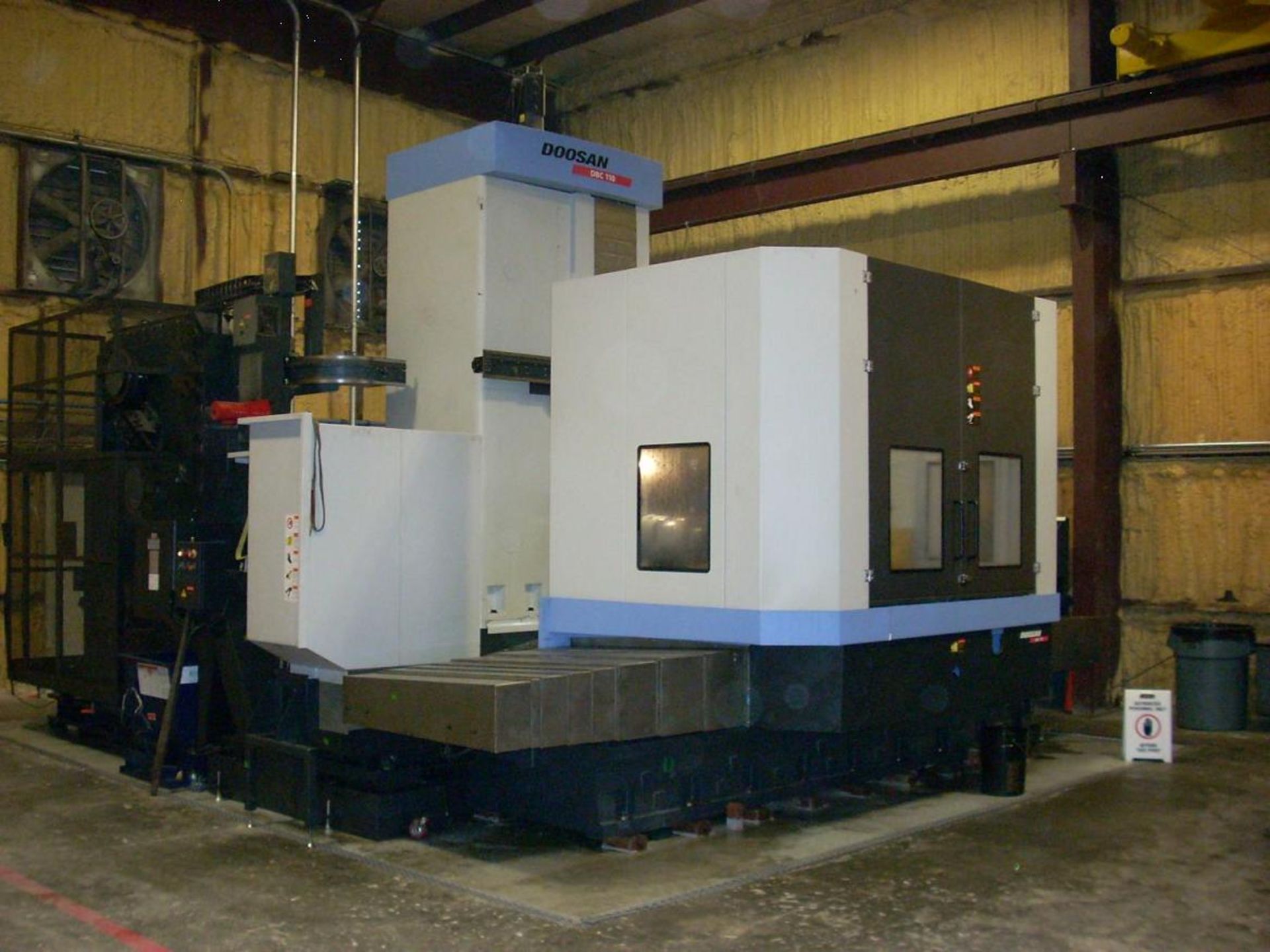 2011 DOOSAN DBC110 HORIZONTAL BORING MACHINE & MILLING MACHINE (CRRNTLY DISASSEMBLED LOCATED IN OKC)