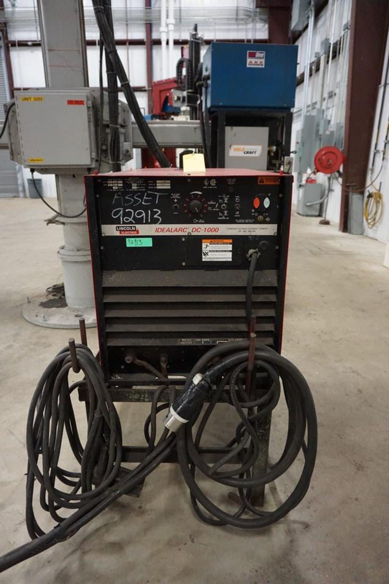 ARONSON MANIPULATOR, 2G6VRAGCL-PK W/ LINCOLN IDEAL ARC DC-1000 POWER SUPPLY & LINCOLN NA-3A - Image 5 of 8