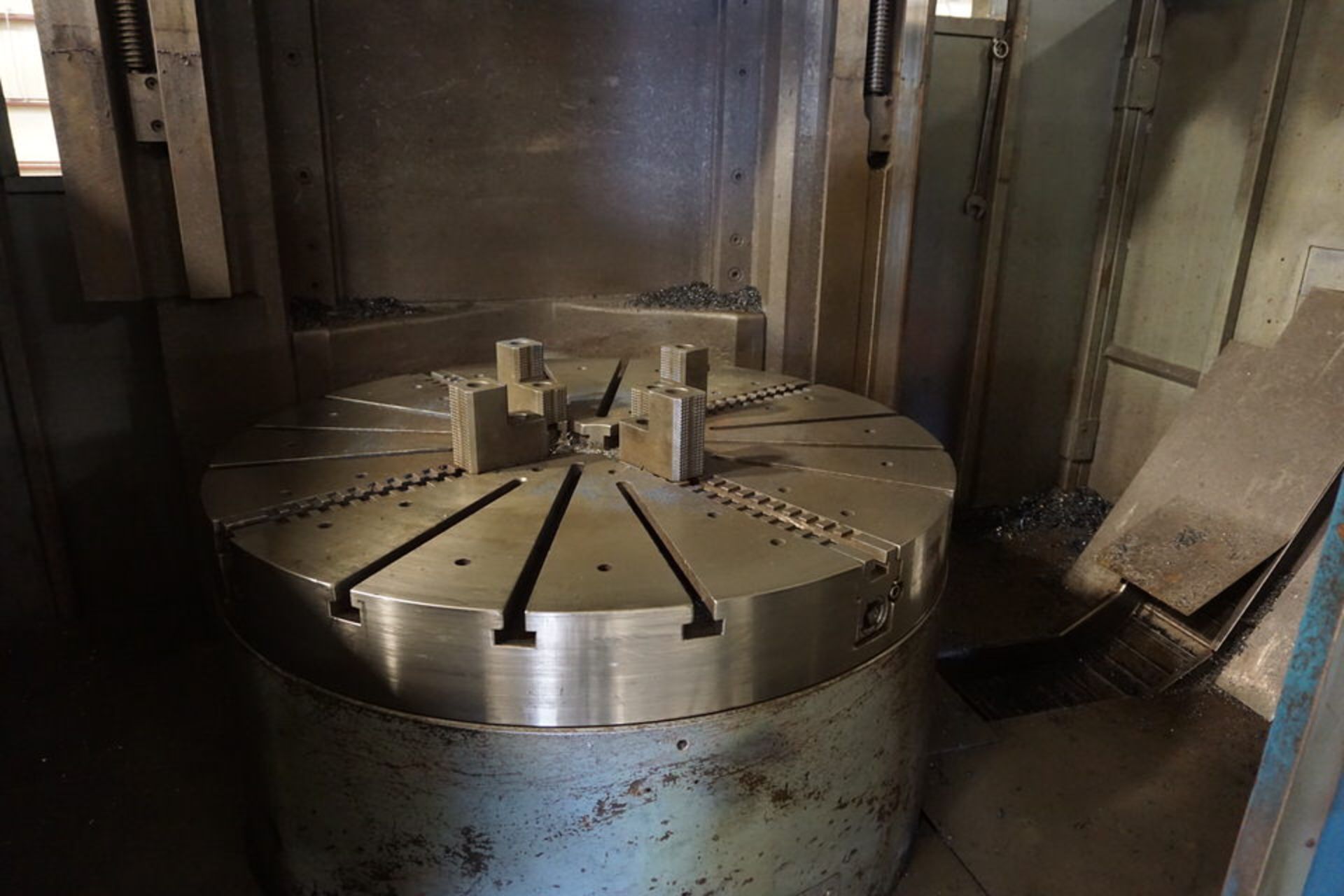 BULLARD CNC VTL , REBUILT BY ESSET IN 2011, 56" 4 JAW CHUCK - Image 3 of 12