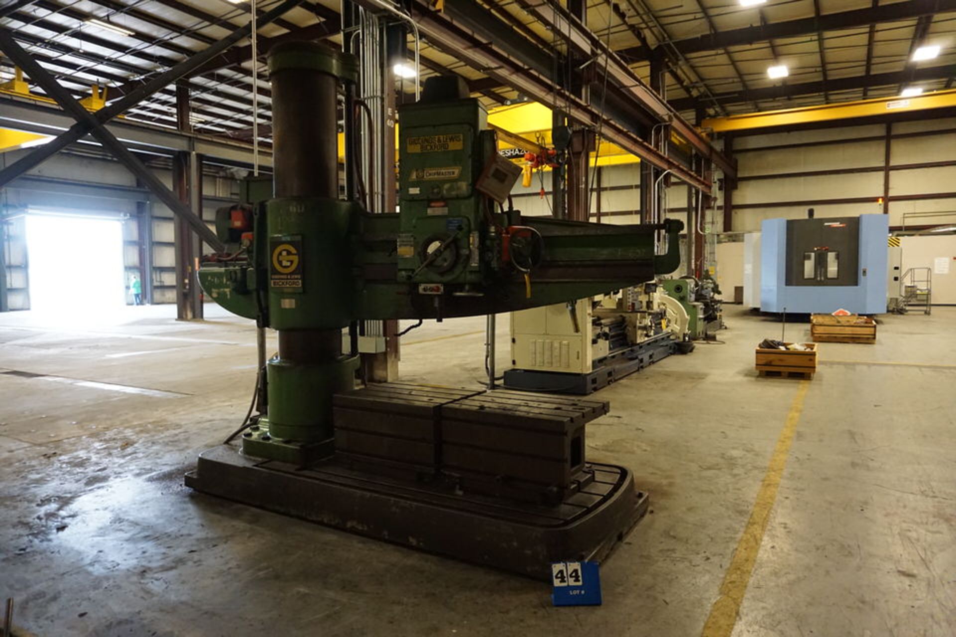 GIDDINGS & LEWIS RADIAL DRILL, MDL: 965