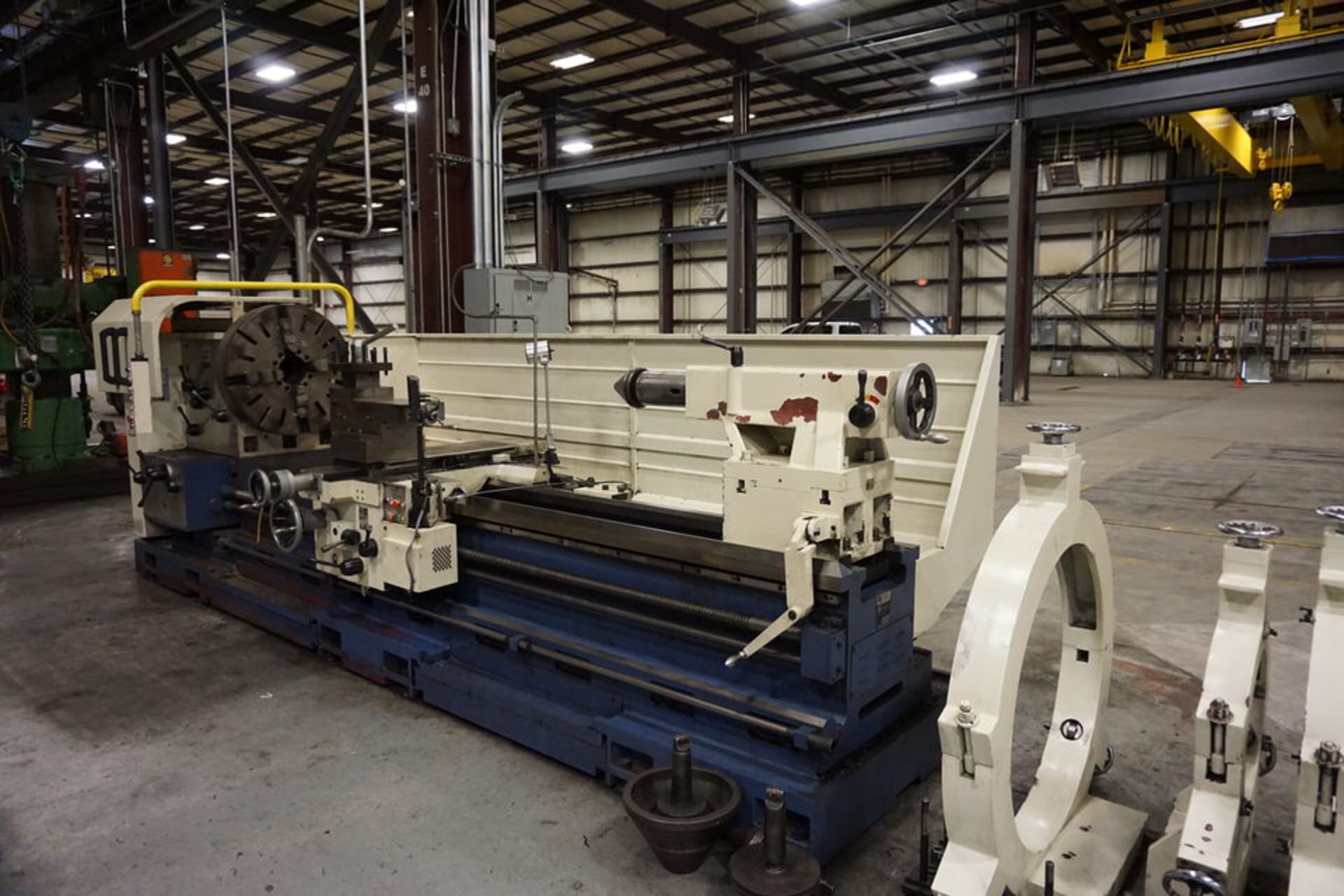 SUMMIT 42-6X120 LATHE, W/ (3) STEADY REST, (1) FOLLOW REST, (3) LIVE CENTERS, TAILSTOCK - Image 9 of 14