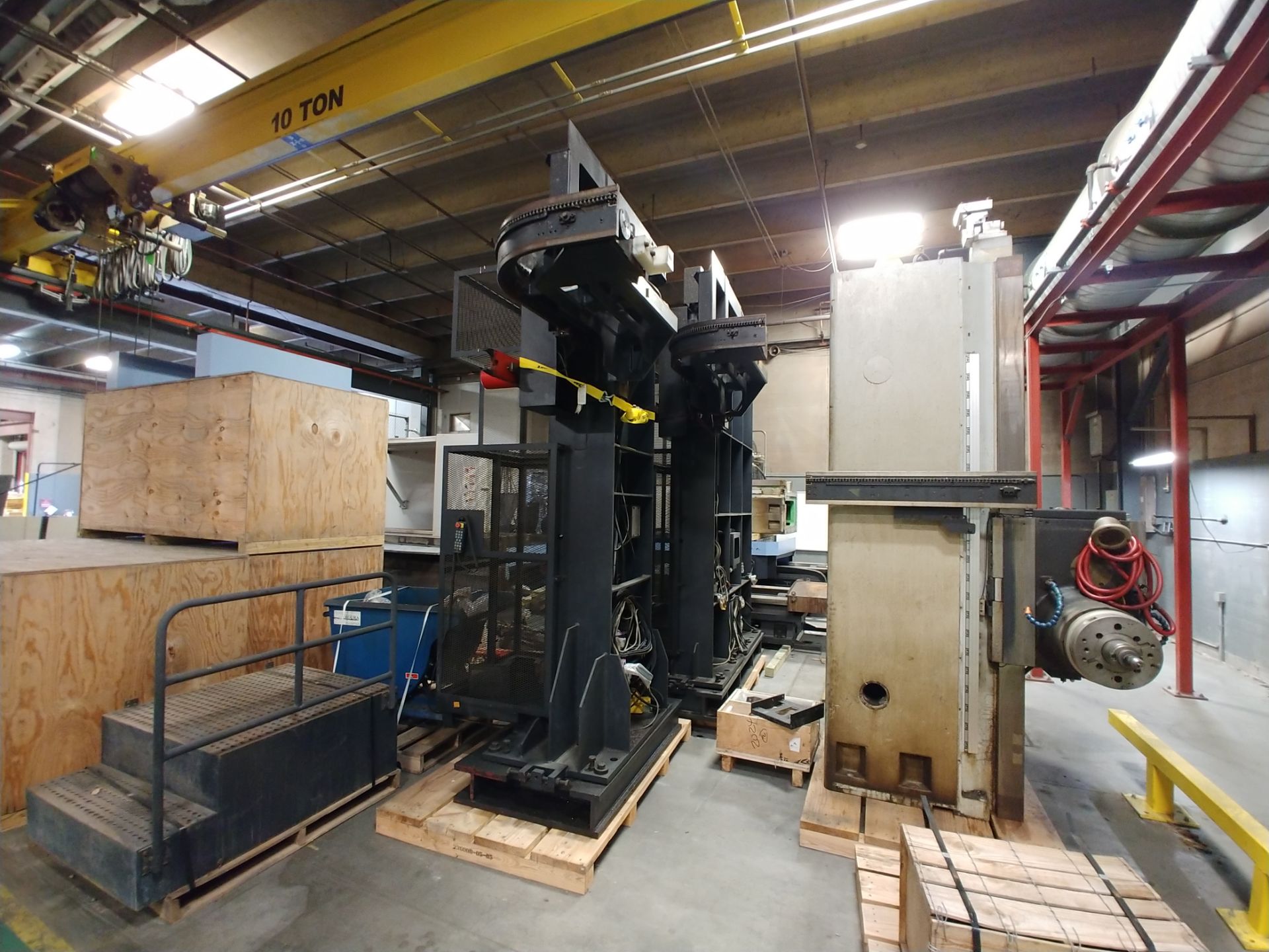 2011 DOOSAN DBC110 HORIZONTAL BORING MACHINE & MILLING MACHINE (CRRNTLY DISASSEMBLED LOCATED IN OKC) - Image 11 of 12