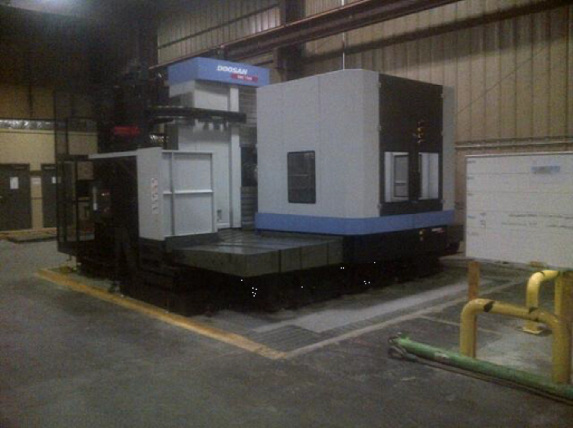 2014 DOOSAN DB0110S HORIZONTAL BORING & MILLING MACHINE, (CURRENTLY DISASSEMBLED & LOCATED IN OKC)