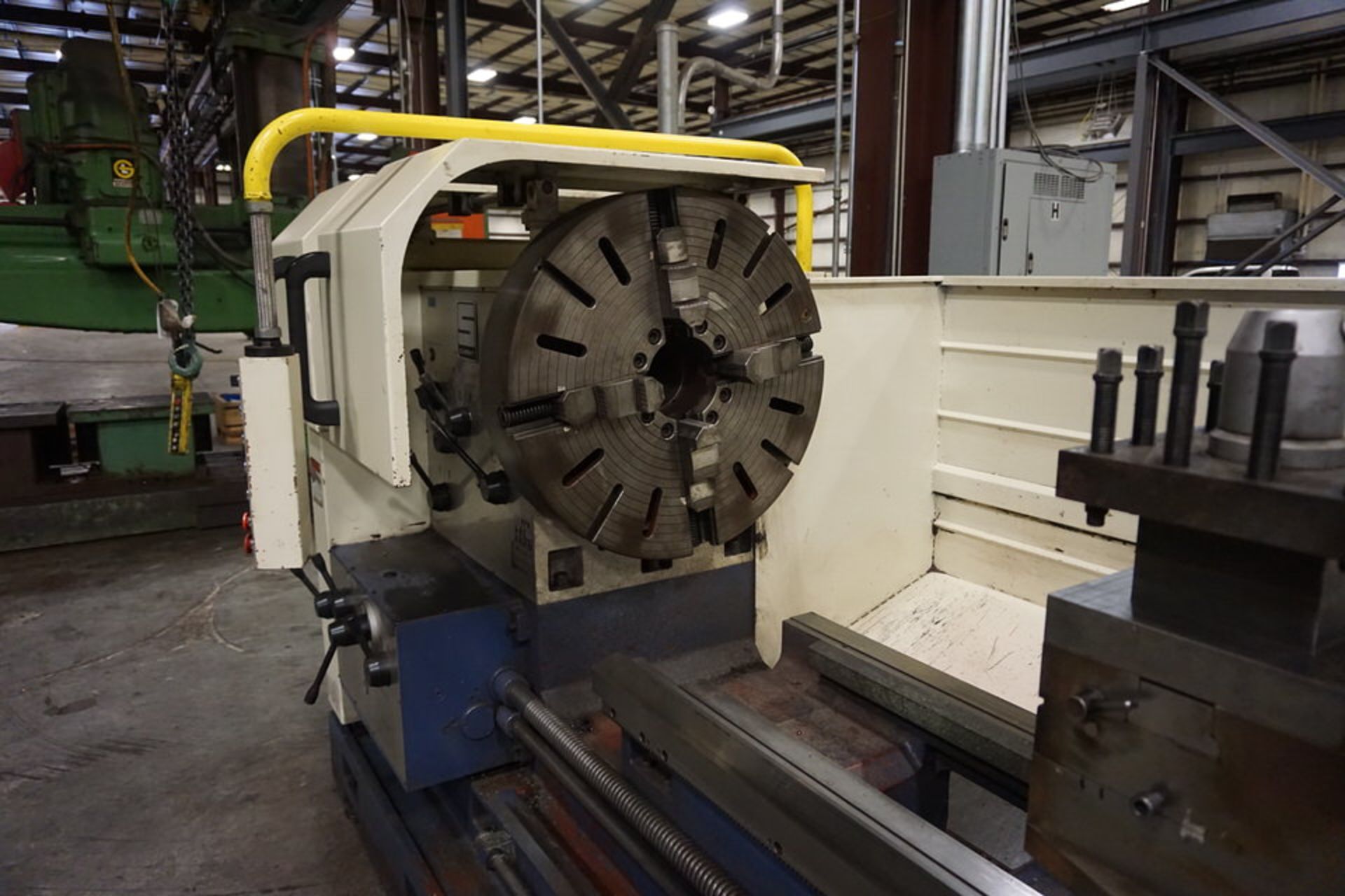 SUMMIT 42-6X120 LATHE, W/ (3) STEADY REST, (1) FOLLOW REST, (3) LIVE CENTERS, TAILSTOCK - Image 3 of 14