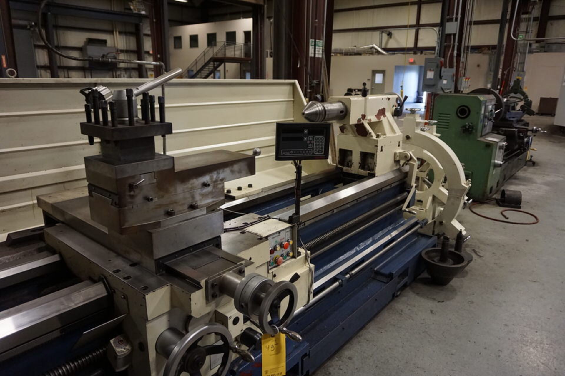 SUMMIT 42-6X120 LATHE, W/ (3) STEADY REST, (1) FOLLOW REST, (3) LIVE CENTERS, TAILSTOCK - Image 12 of 14