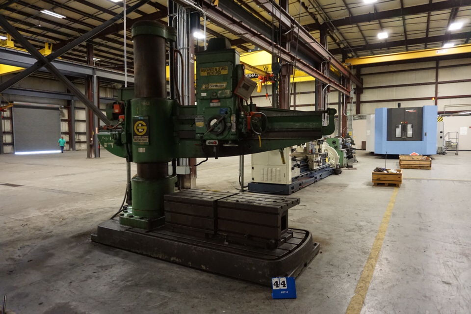 GIDDINGS & LEWIS RADIAL DRILL, MDL: 965 - Image 2 of 4