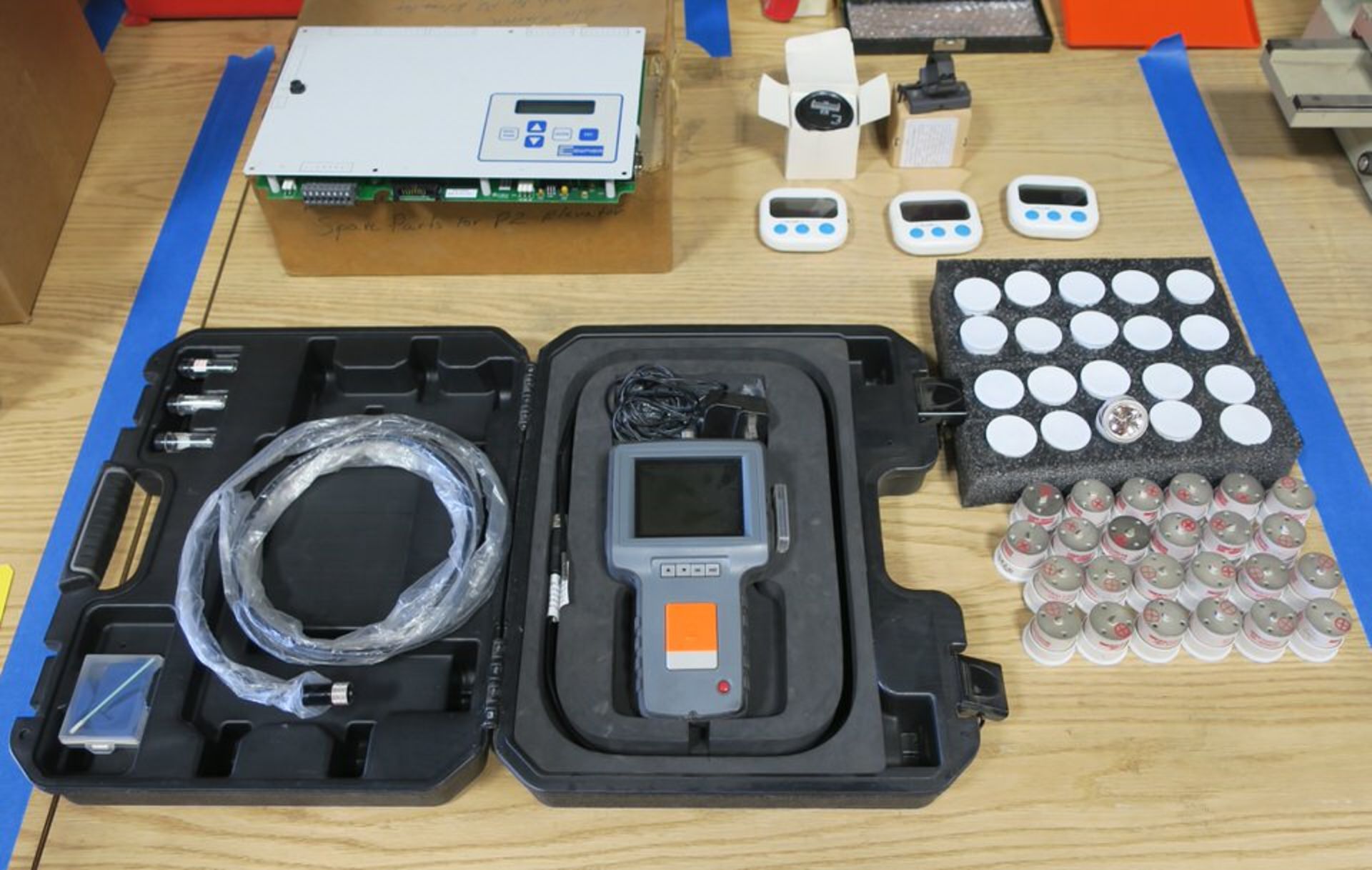 Mini-Cam, Medical Equipment Lamps + Misc. Meters & Controls