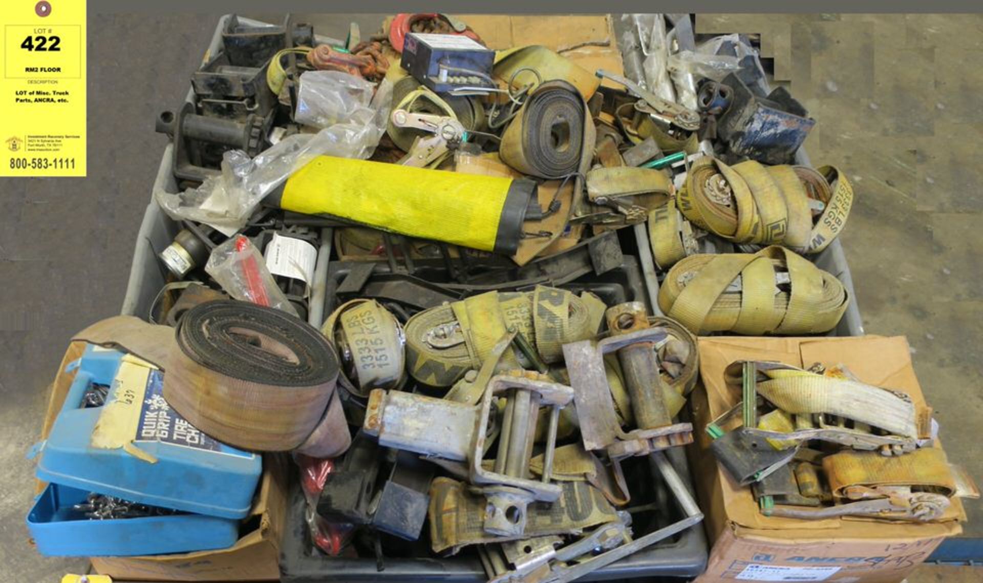 LOT of Misc. Truck Parts, ANCRA, etc.