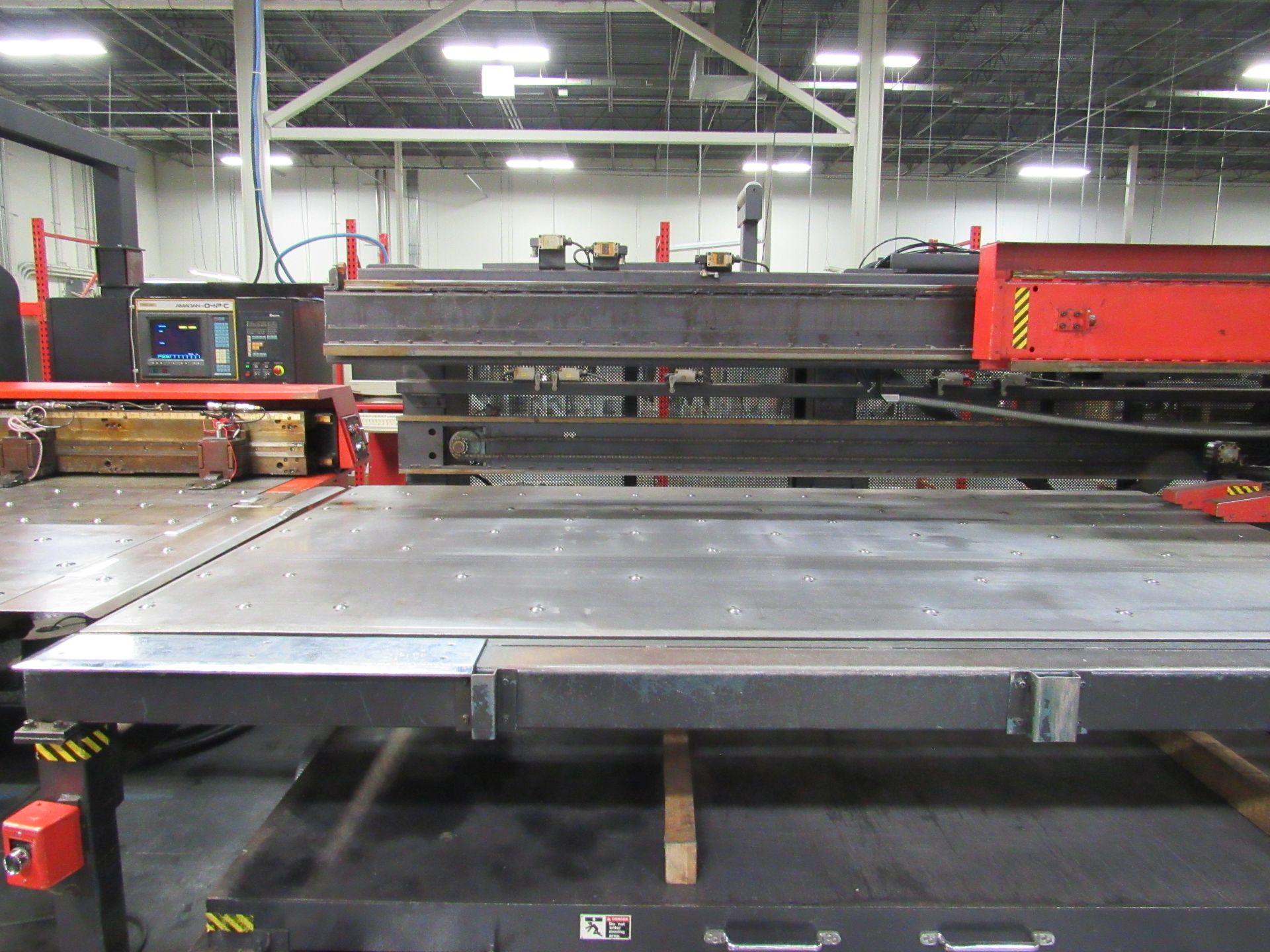 33 Ton Amada Pega 357 CNC Turret Punch with Amada MP1224NFP Automated Sheet Loader / Unloader - Image 11 of 16