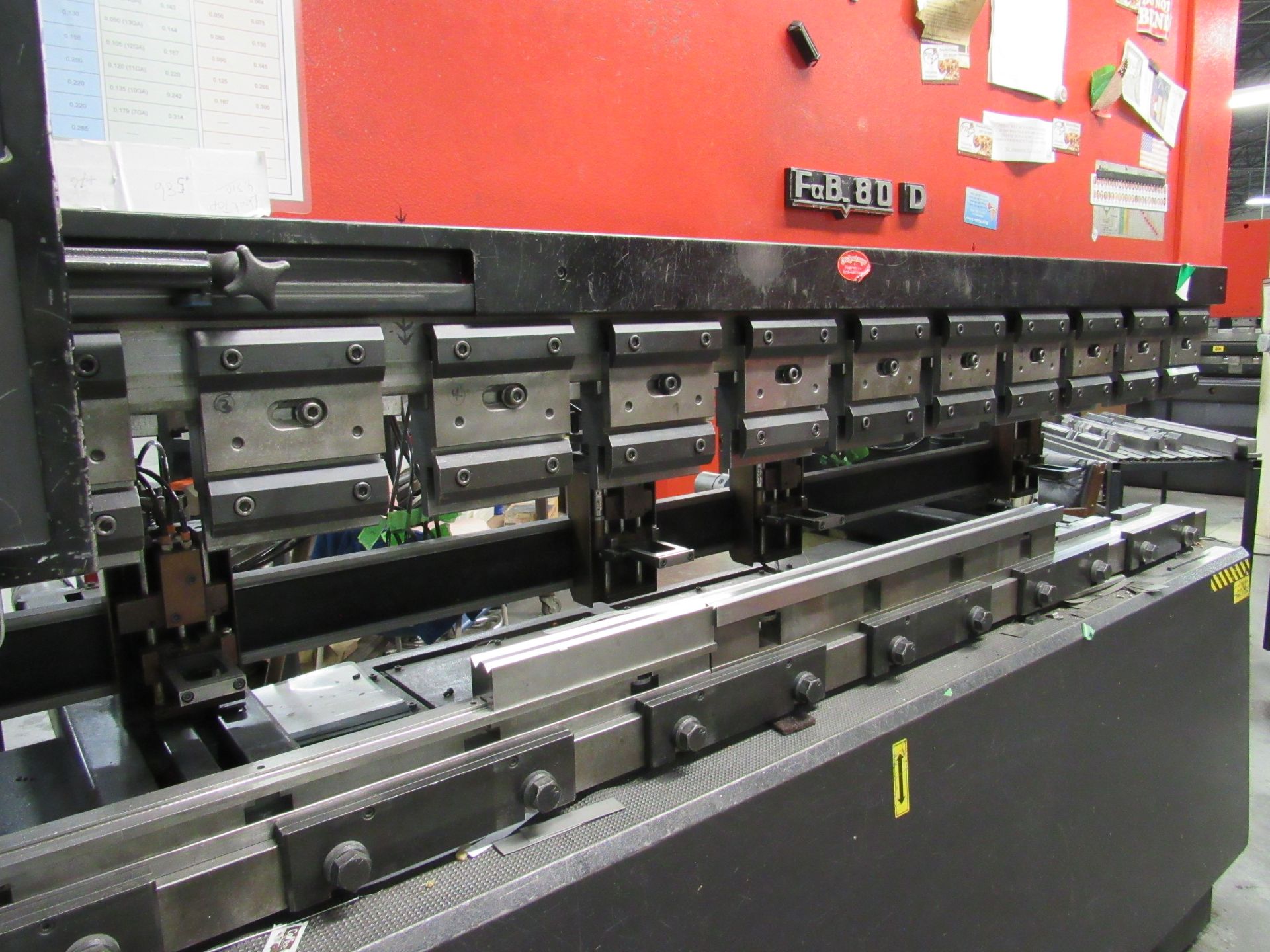 88 Ton x 98.6” Amada FBD8025E Press Brake - Image 4 of 7