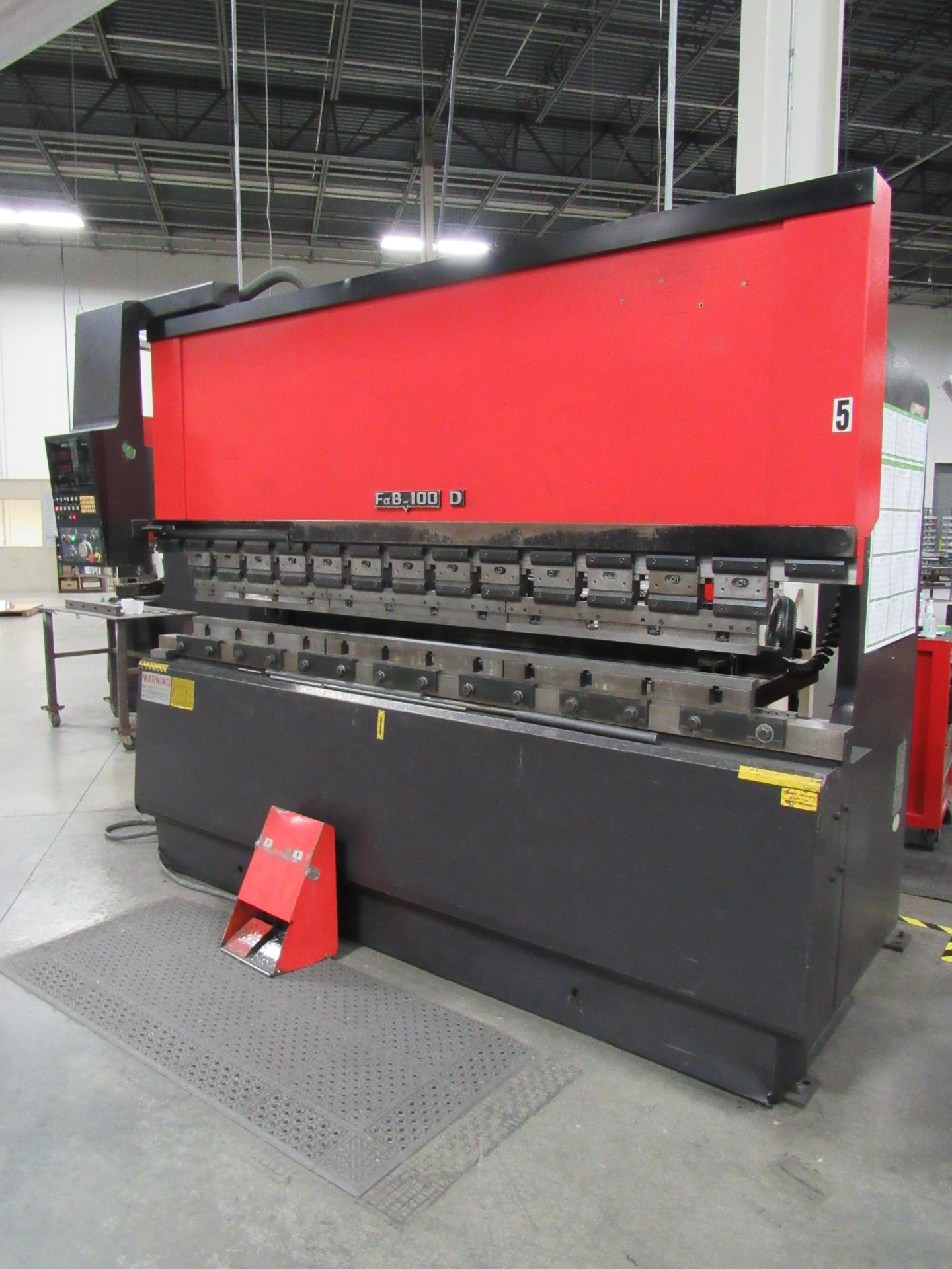 110 Ton x 122” Amada FBD1030E Press Brake - Image 3 of 7